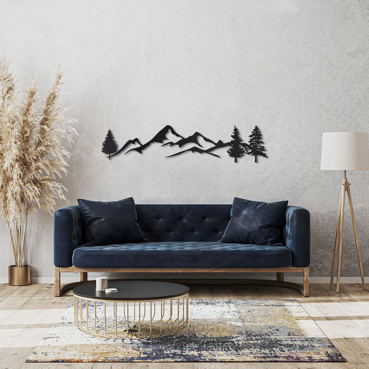 Wide Mountain Landscape Sign - Image 3