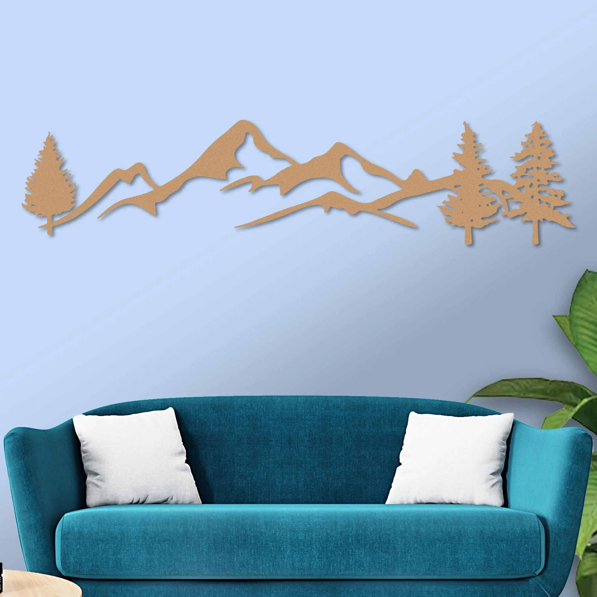 Wide Mountain Landscape Sign - Image 4