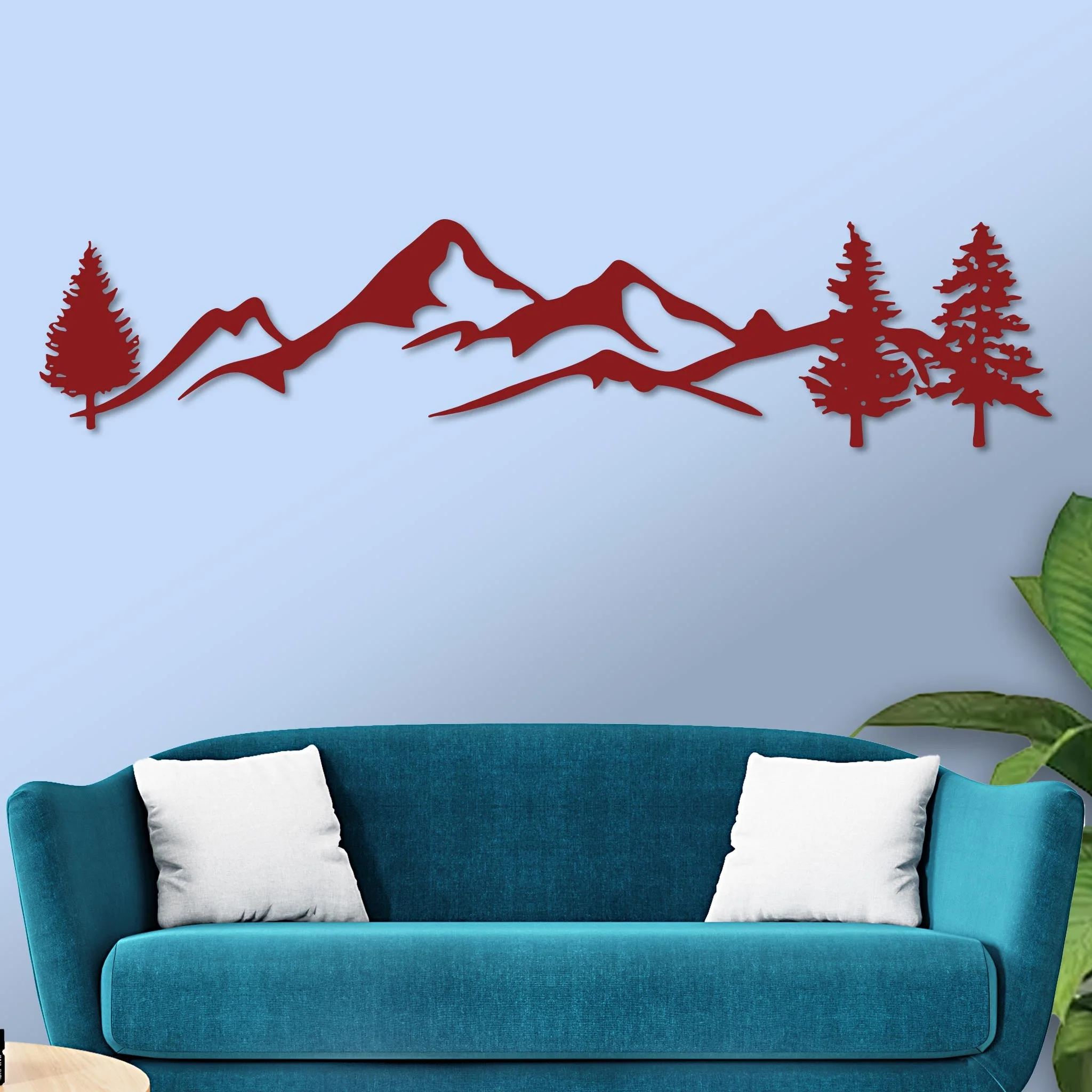 Wide Mountain Landscape Sign - Image 9