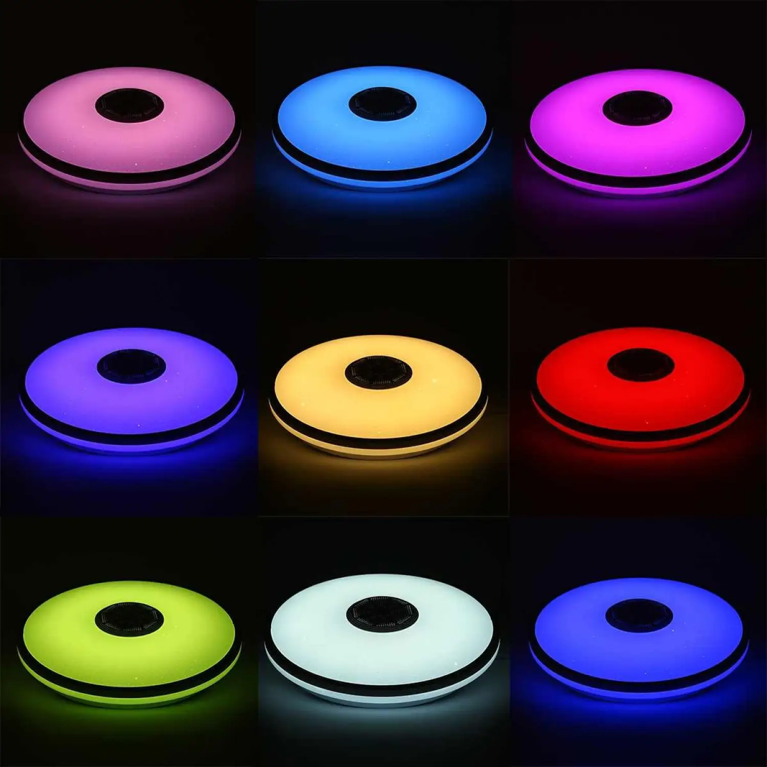 WiFi and Bluetooth LED Smart Ceiling Lights with App Control - Image 4