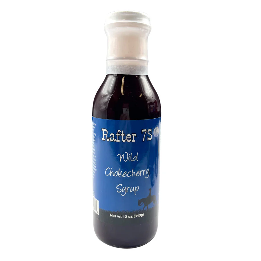 Wild Chokecherry Syrup | Pack of 2 | 12 oz | Rafter 7S - Image 2