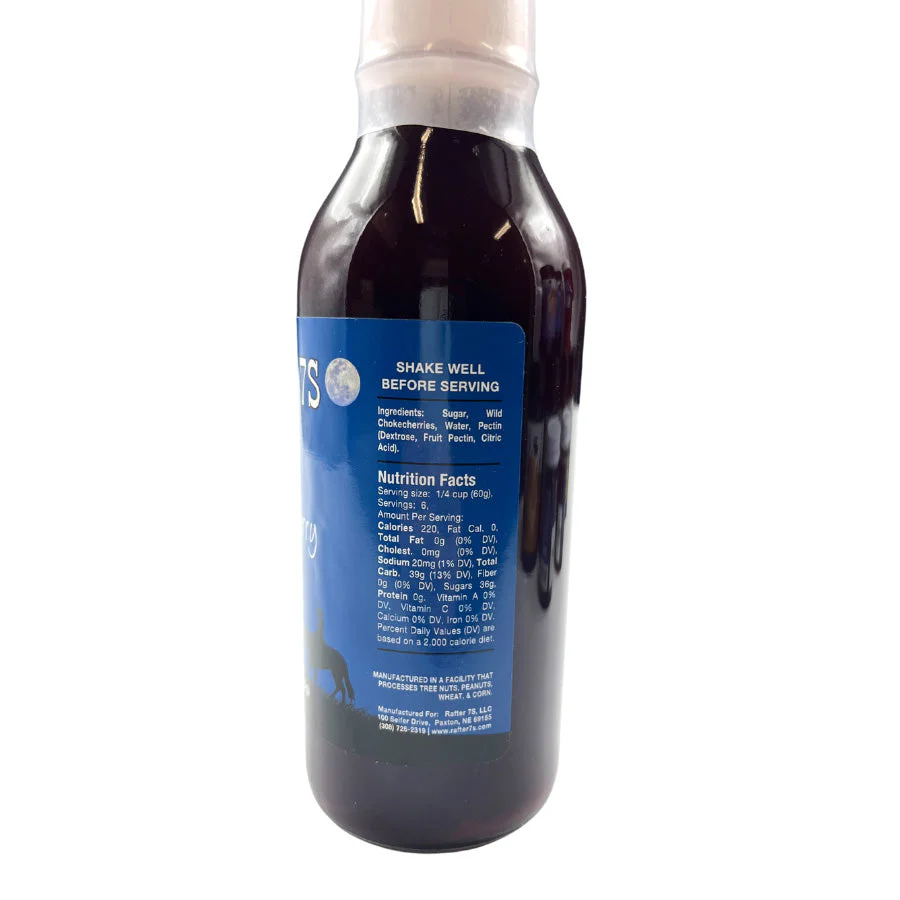 Wild Chokecherry Syrup | Pack of 2 | 12 oz | Rafter 7S - Image 3
