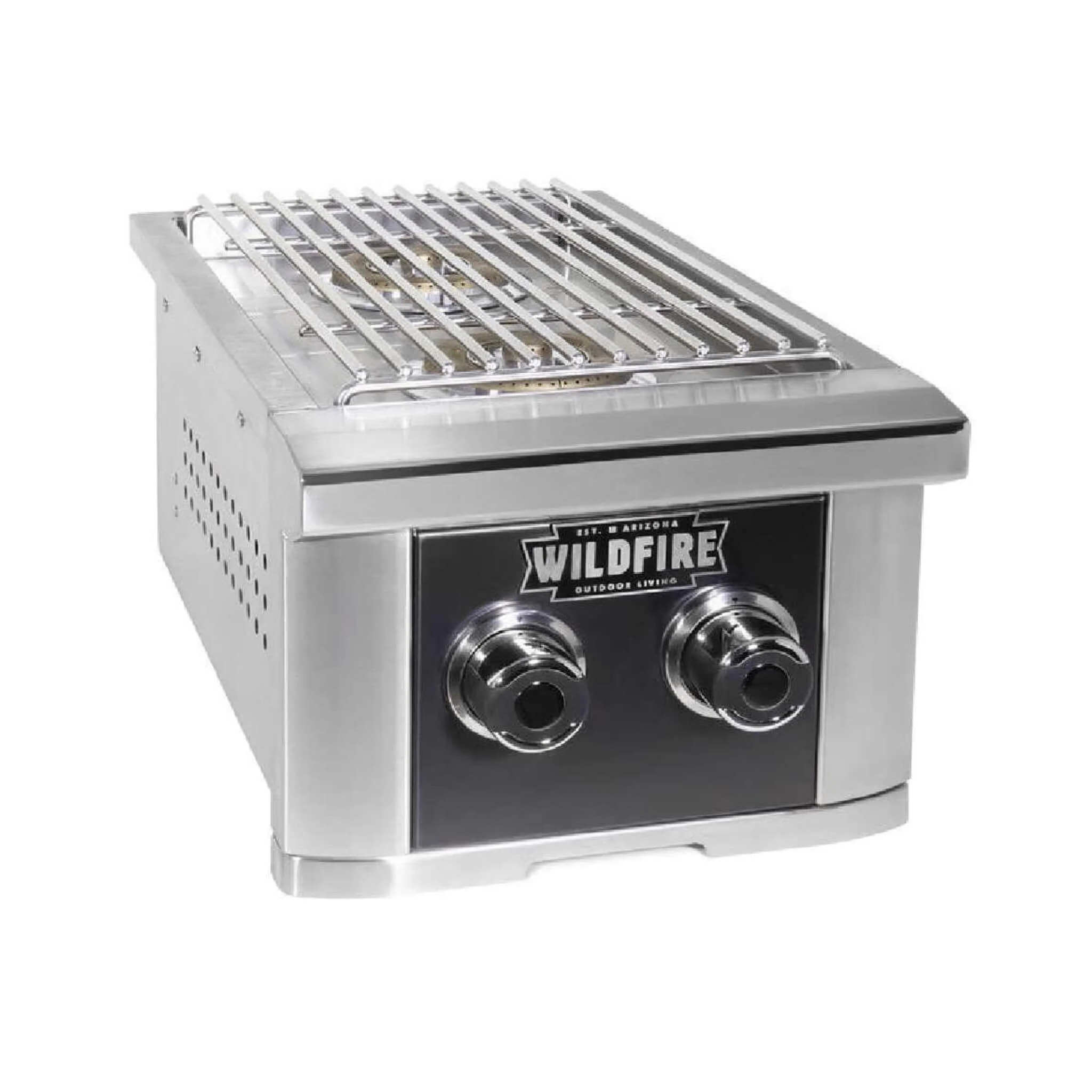 Wildfire Outdoor Living Ranch Pro 14-Inch Stainless Steel Double Side Burner [WFDBLSBRN-BSS/SS] (SAK64352) - Image 3
