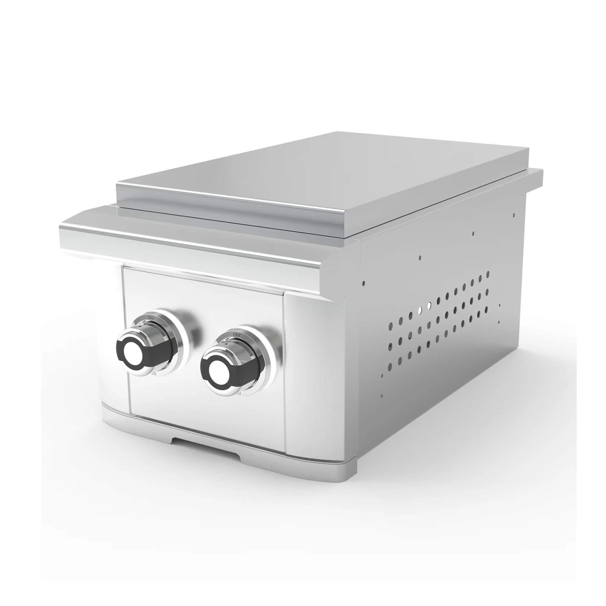 Wildfire Outdoor Living Ranch Pro 14-Inch Stainless Steel Double Side Burner [WFDBLSBRN-BSS/SS] (SAK64352) - Image 5