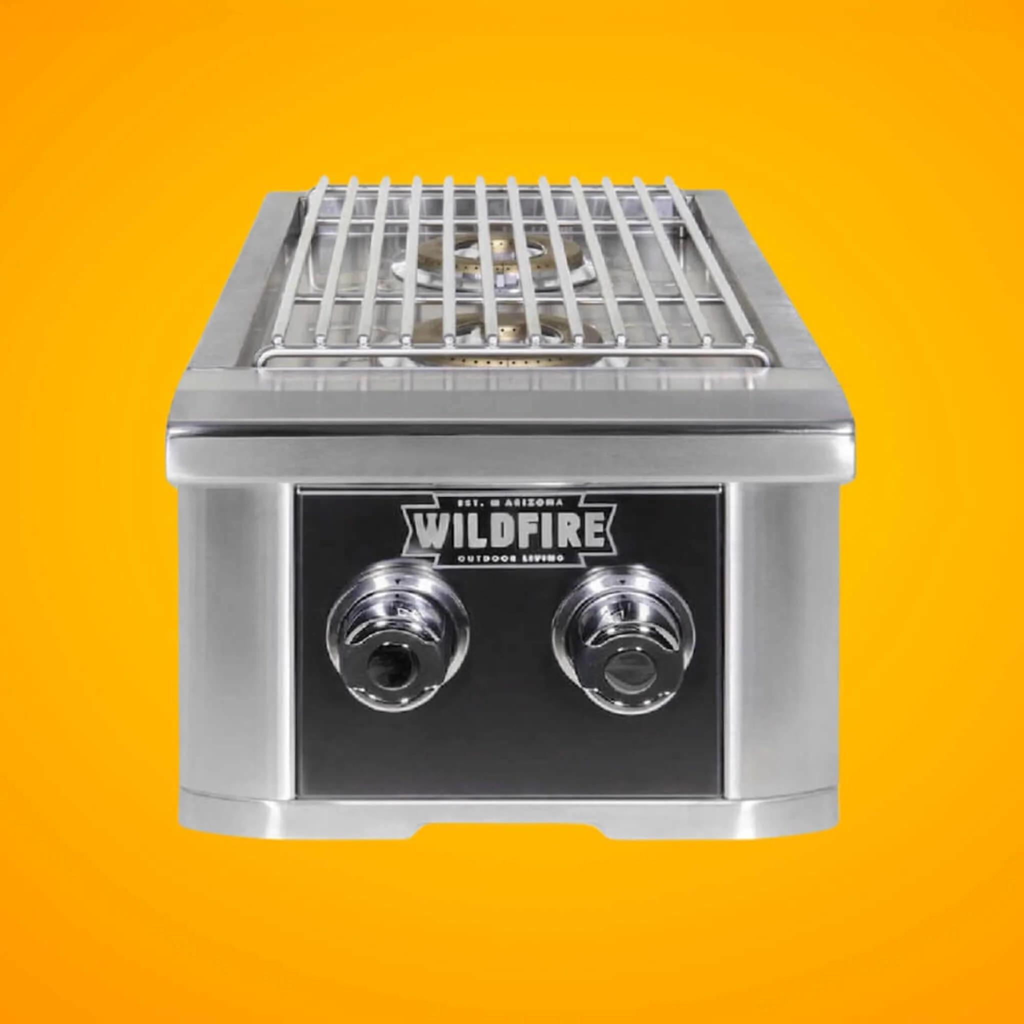 Wildfire Outdoor Living Ranch Pro 14-Inch Stainless Steel Double Side Burner [WFDBLSBRN-BSS/SS] (SAK64352) - Image 6