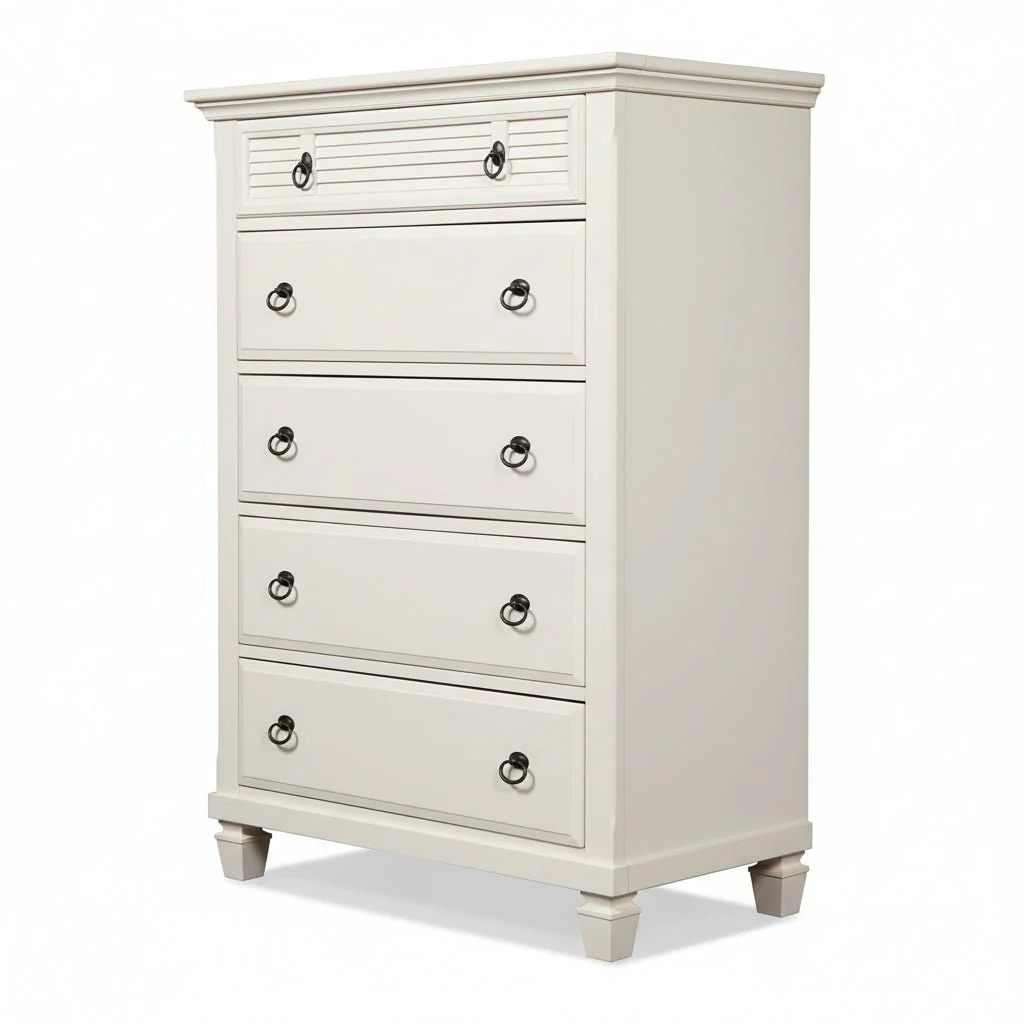 Winchester Chest, White - Image 4
