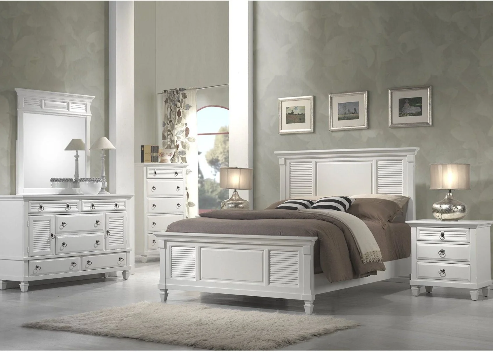 Winchester Dresser, White - Image 6