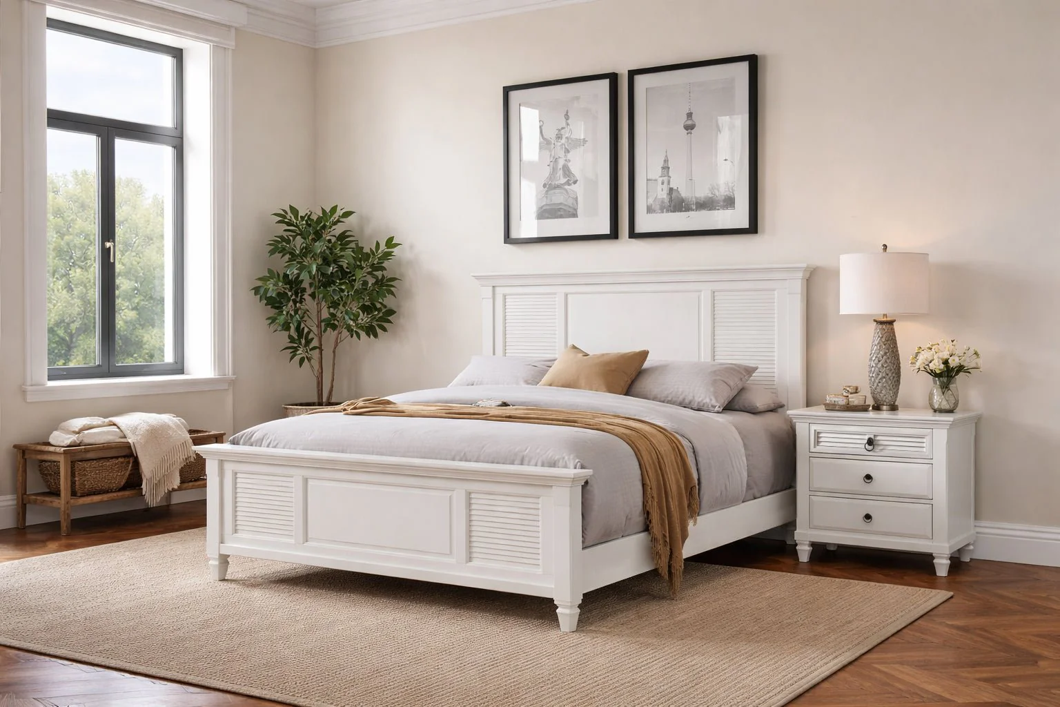 Winchester Nightstand, White - Image 7