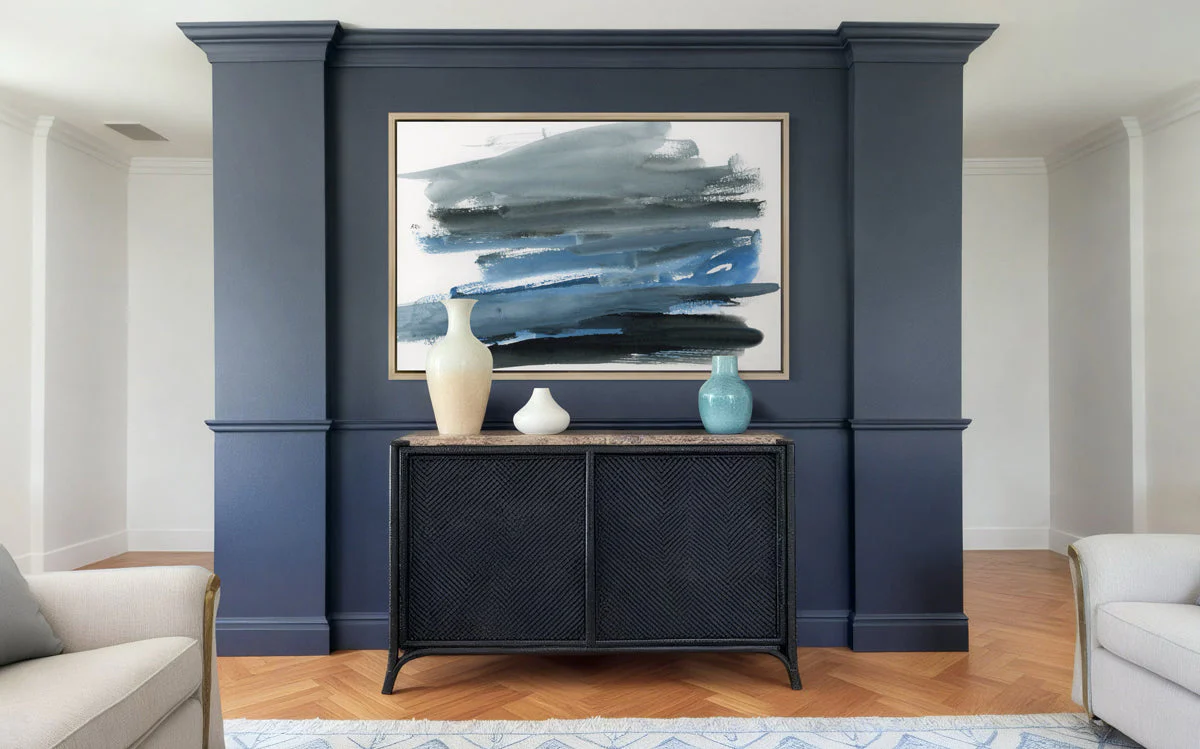 Windy Blues- Open Edition Canvas Print - Image 2