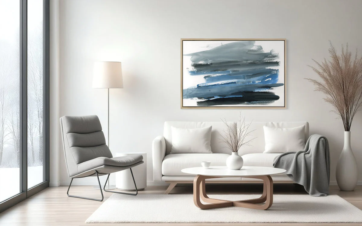 Windy Blues- Open Edition Canvas Print - Image 6