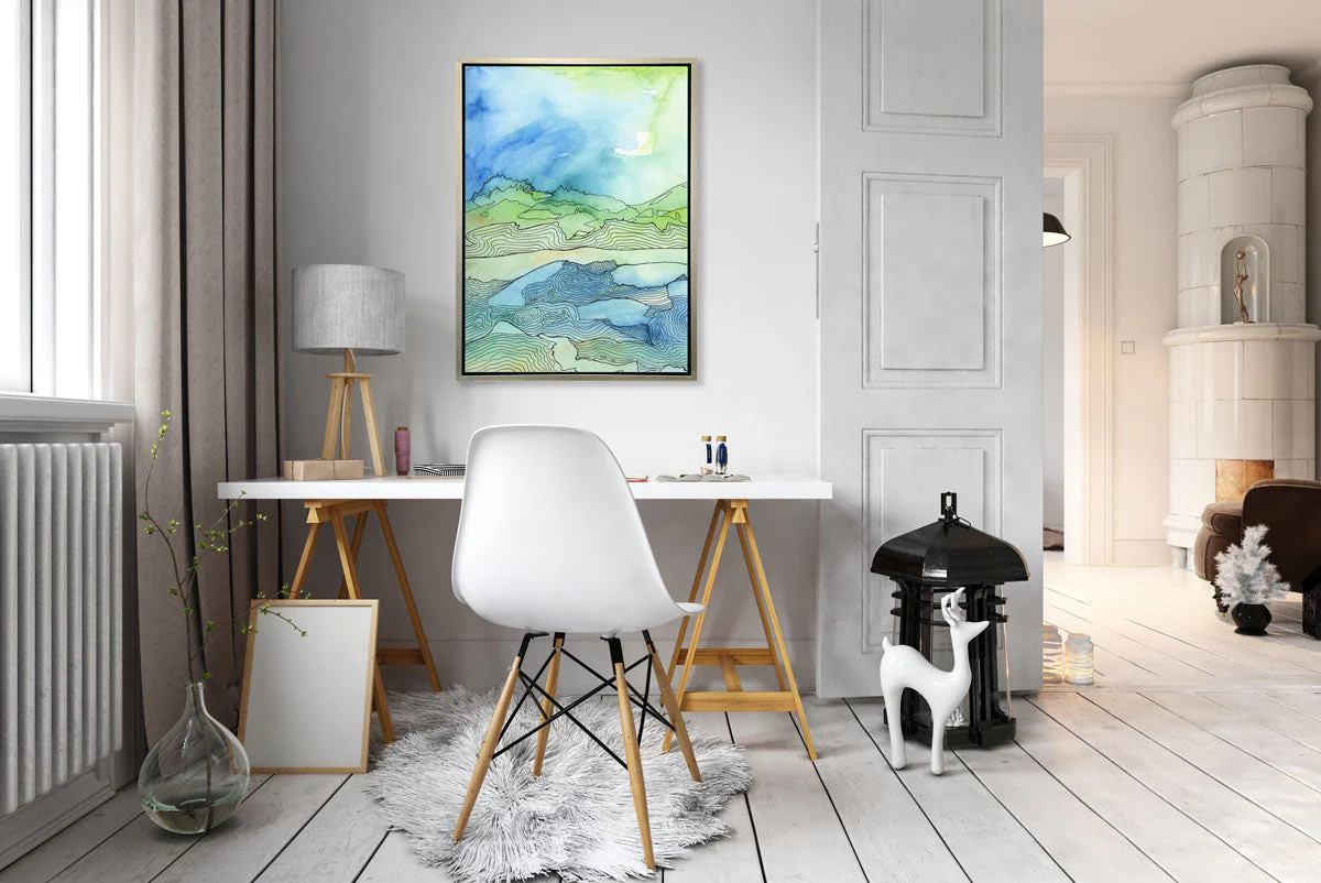 Windy Shore - Open Edition Canvas Print - Image 2