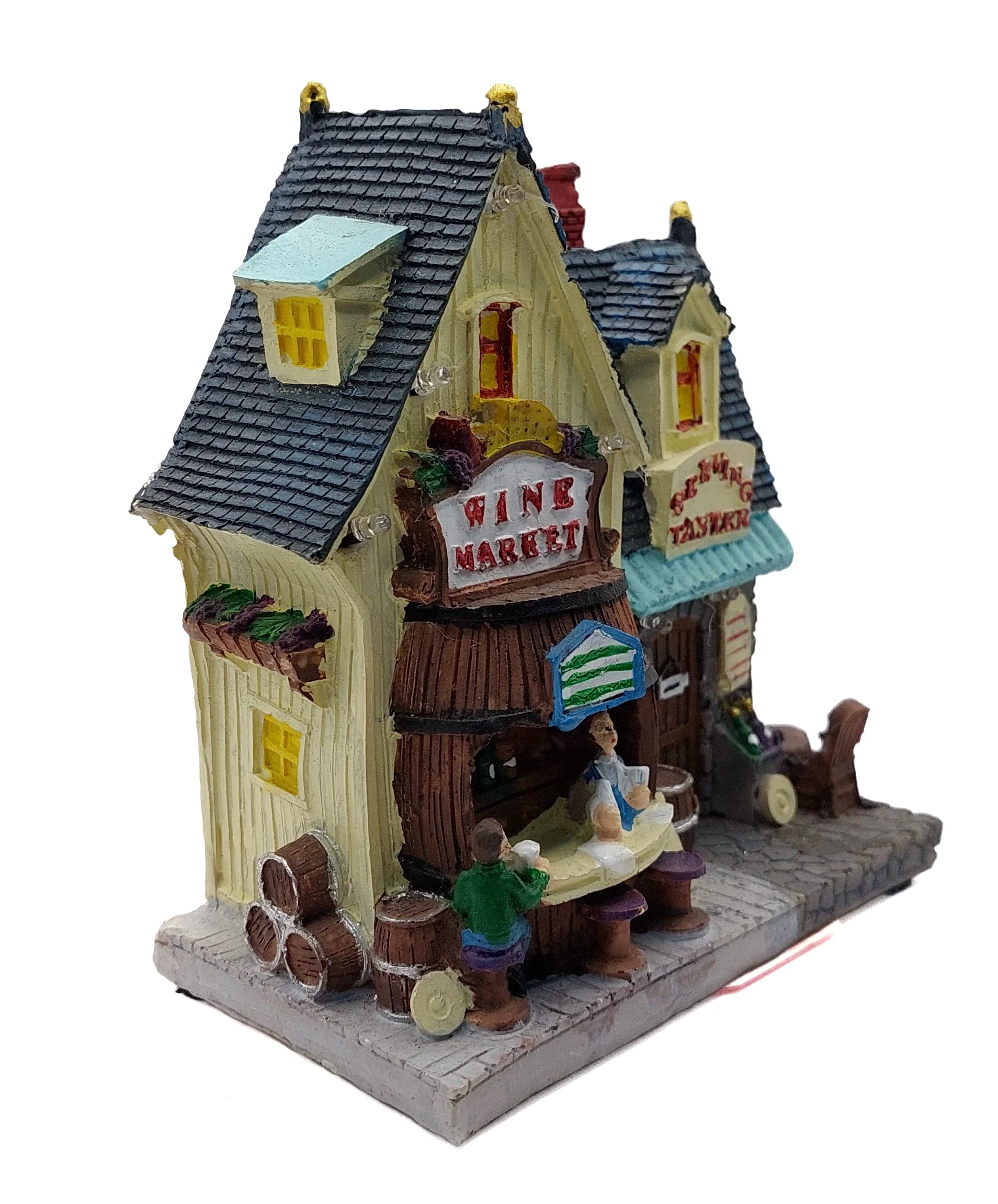 Wine Market. Christmas Village Wizardi F07-N1-10-2321B - Image 3