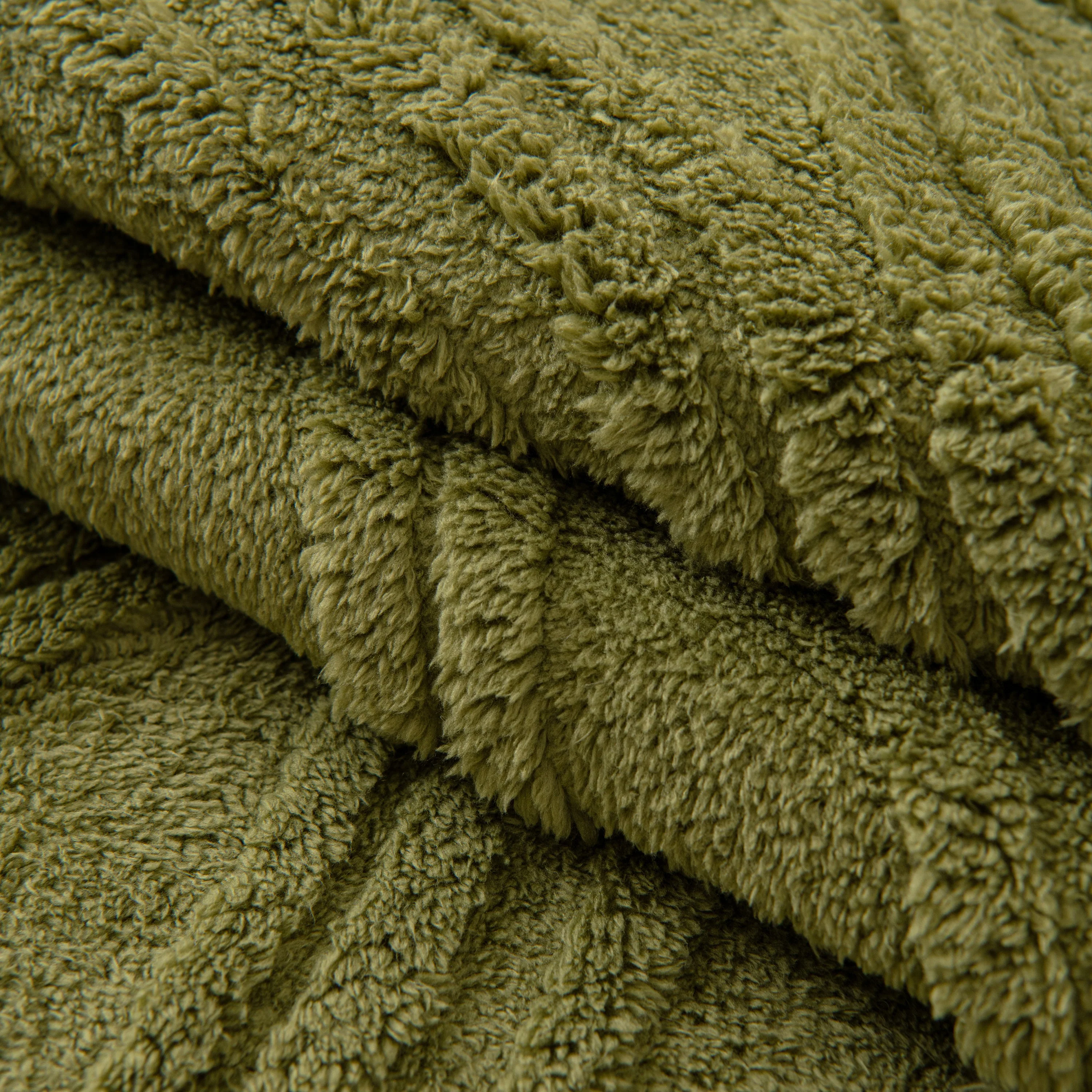 Winter Thickened Non-slip Blanket, Three-Dimensional Embossed Cotton Velvet Sofa Cover - Image 117