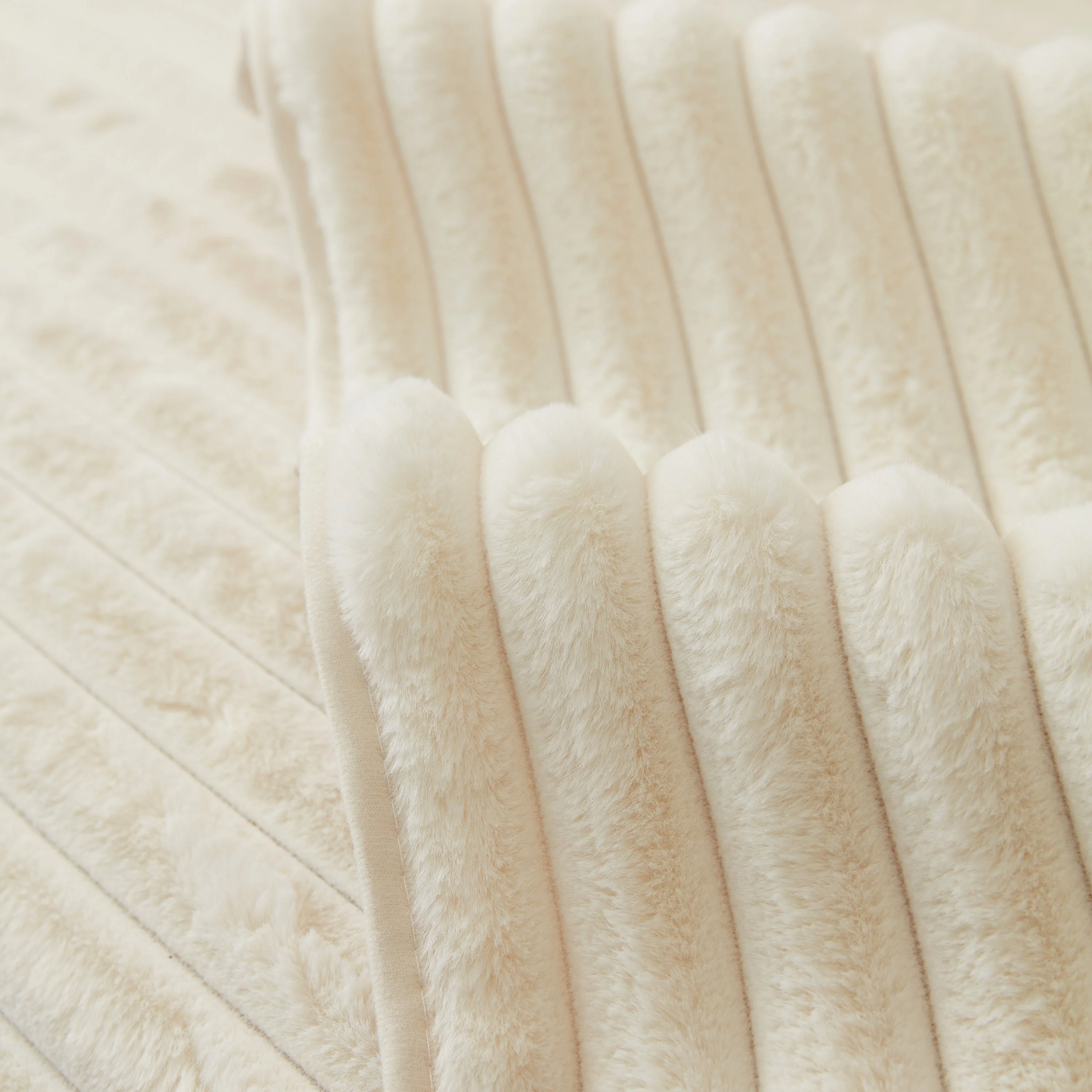 Winter Thickened Rabbit Plush Non-slip Sofa Cushion, Faux Fur Fluffy Furniture Protector - Image 29