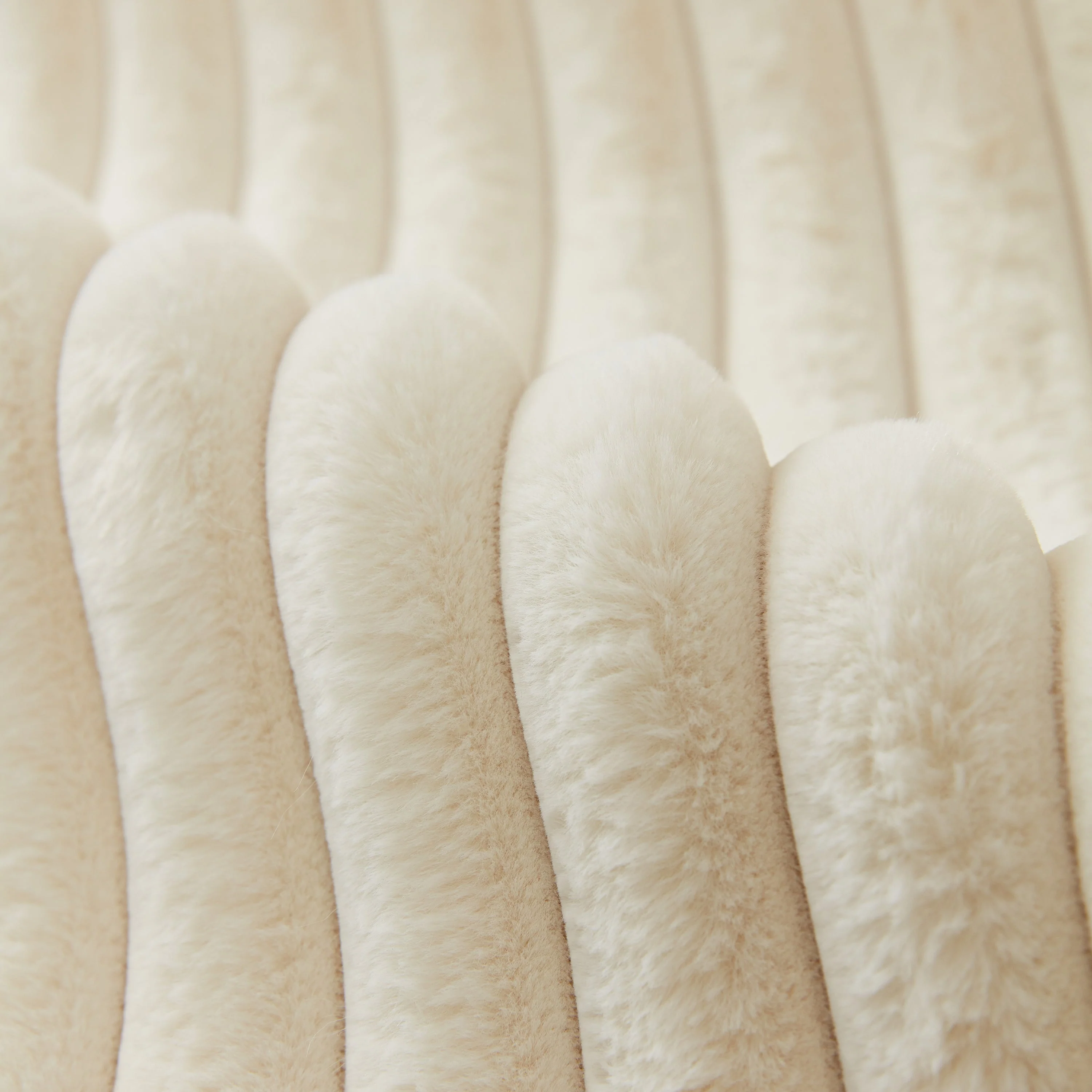 Winter Thickened Rabbit Plush Non-slip Sofa Cushion, Faux Fur Fluffy Furniture Protector - Image 30