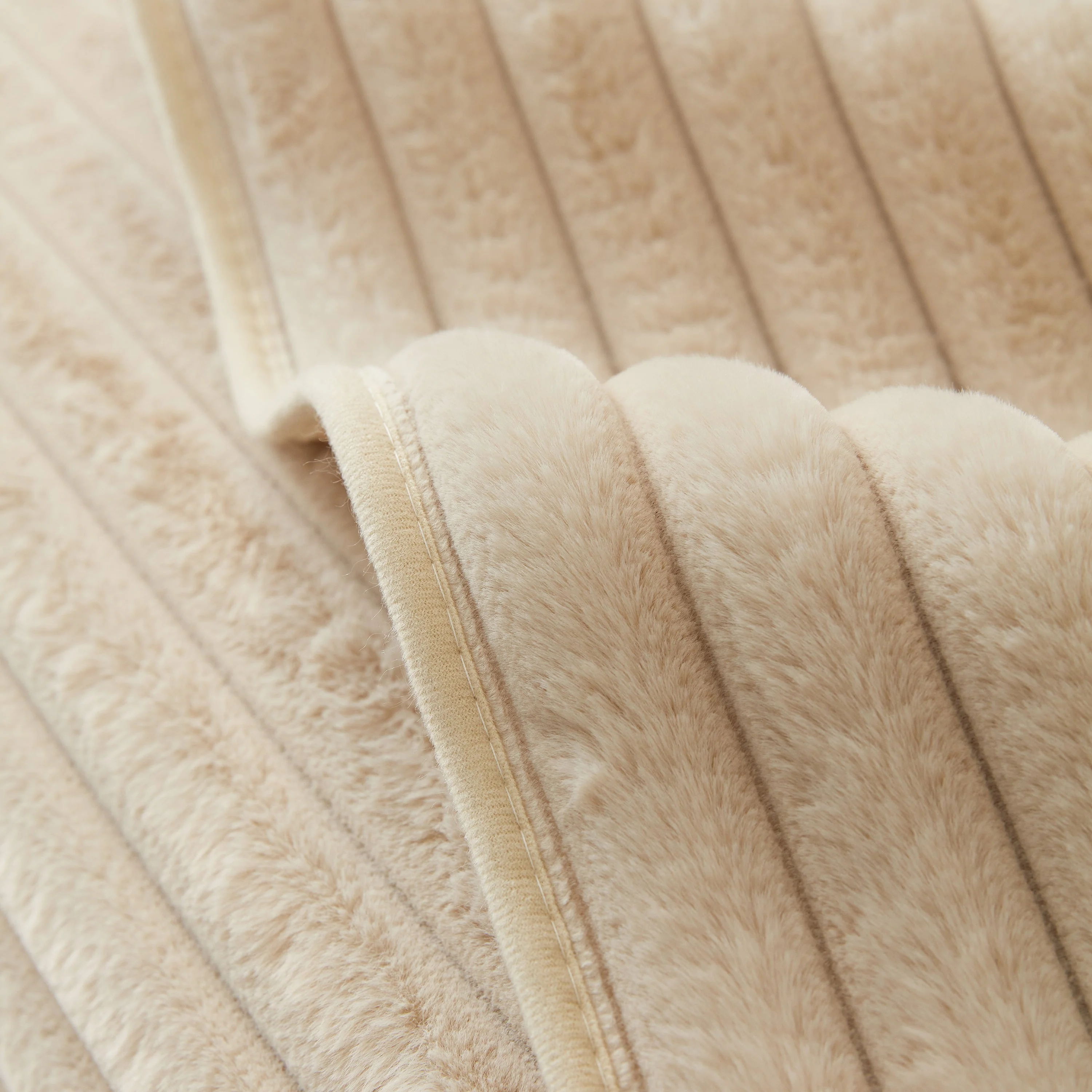 Winter Thickened Rabbit Plush Non-slip Sofa Cushion, Faux Fur Fluffy Furniture Protector - Image 58