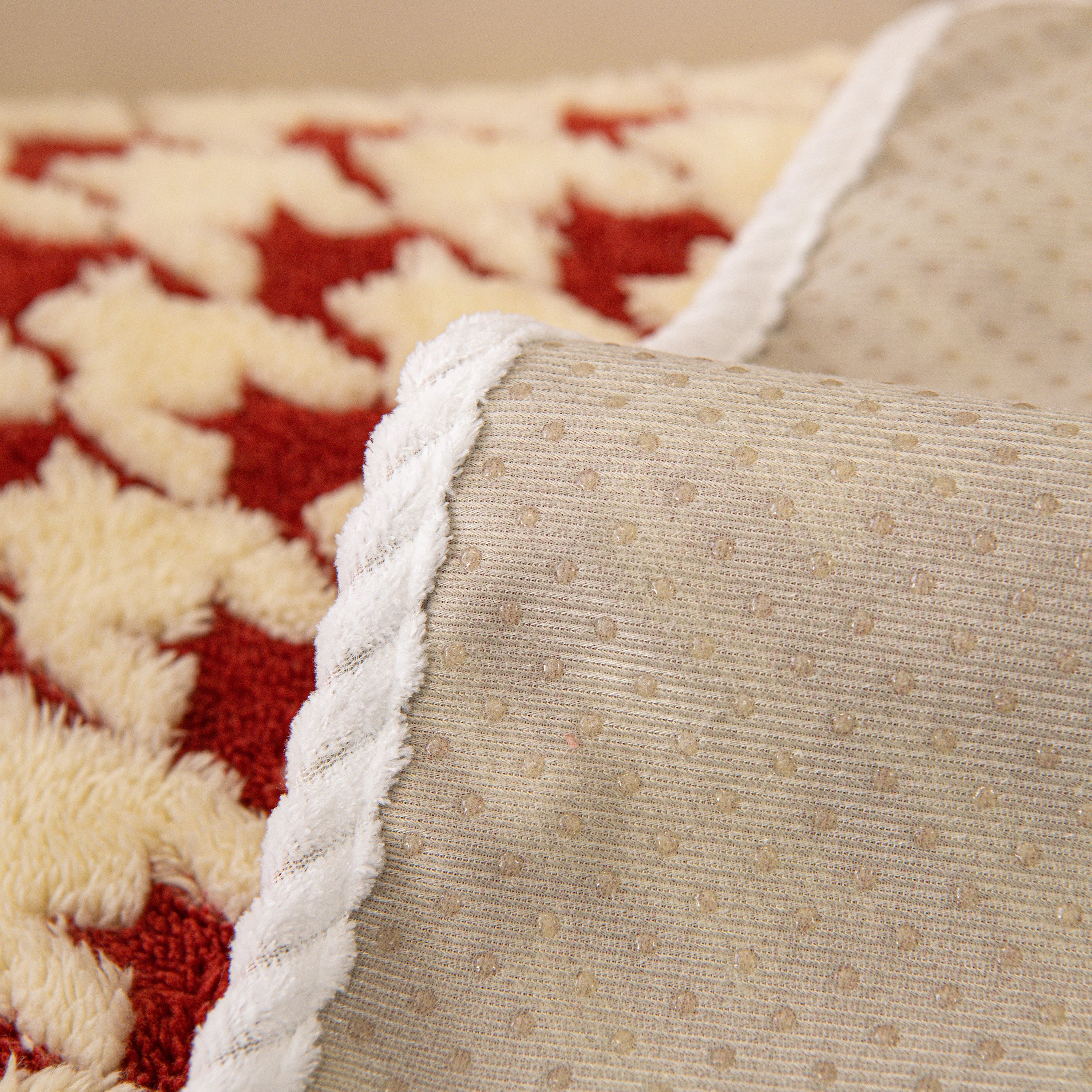 Winter Thickened Sherpa Fleece Houndstooth Sofa Cushion, Non-slip Sofa Cover with Plush - Image 9