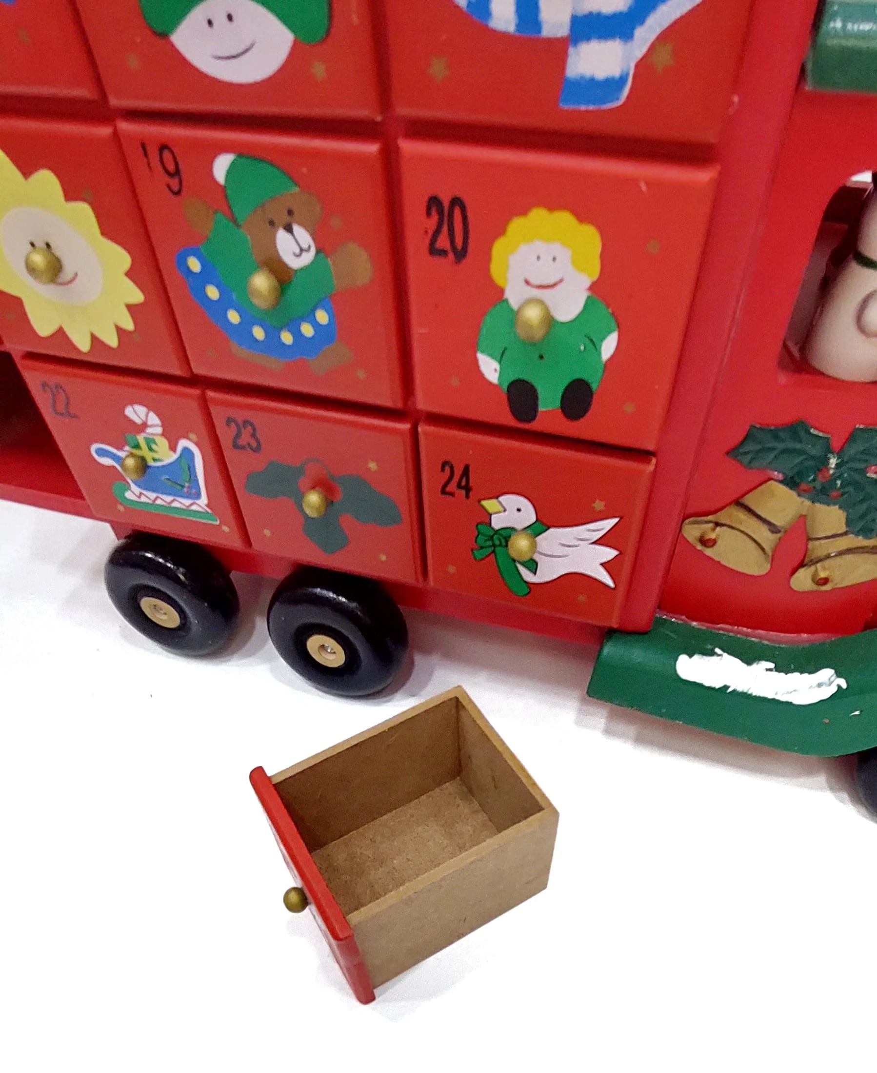 Wizardi Christmas Truck Advent Calendar F07M14-5-Y01052 - Image 2