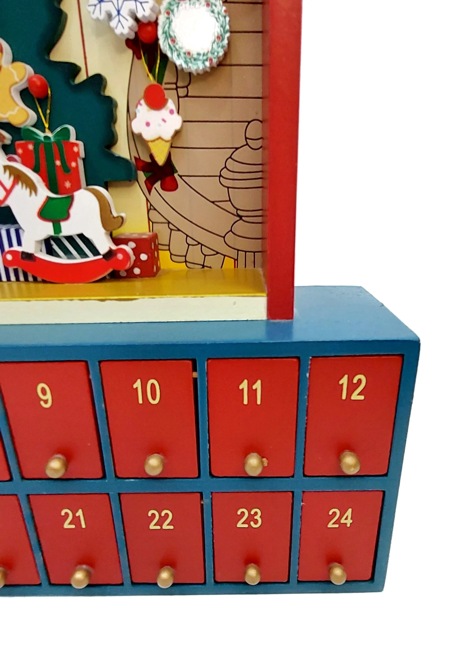 Wizardi Santa’s Workshop Advent Calendar F07M14-3-Y01714 - Image 2