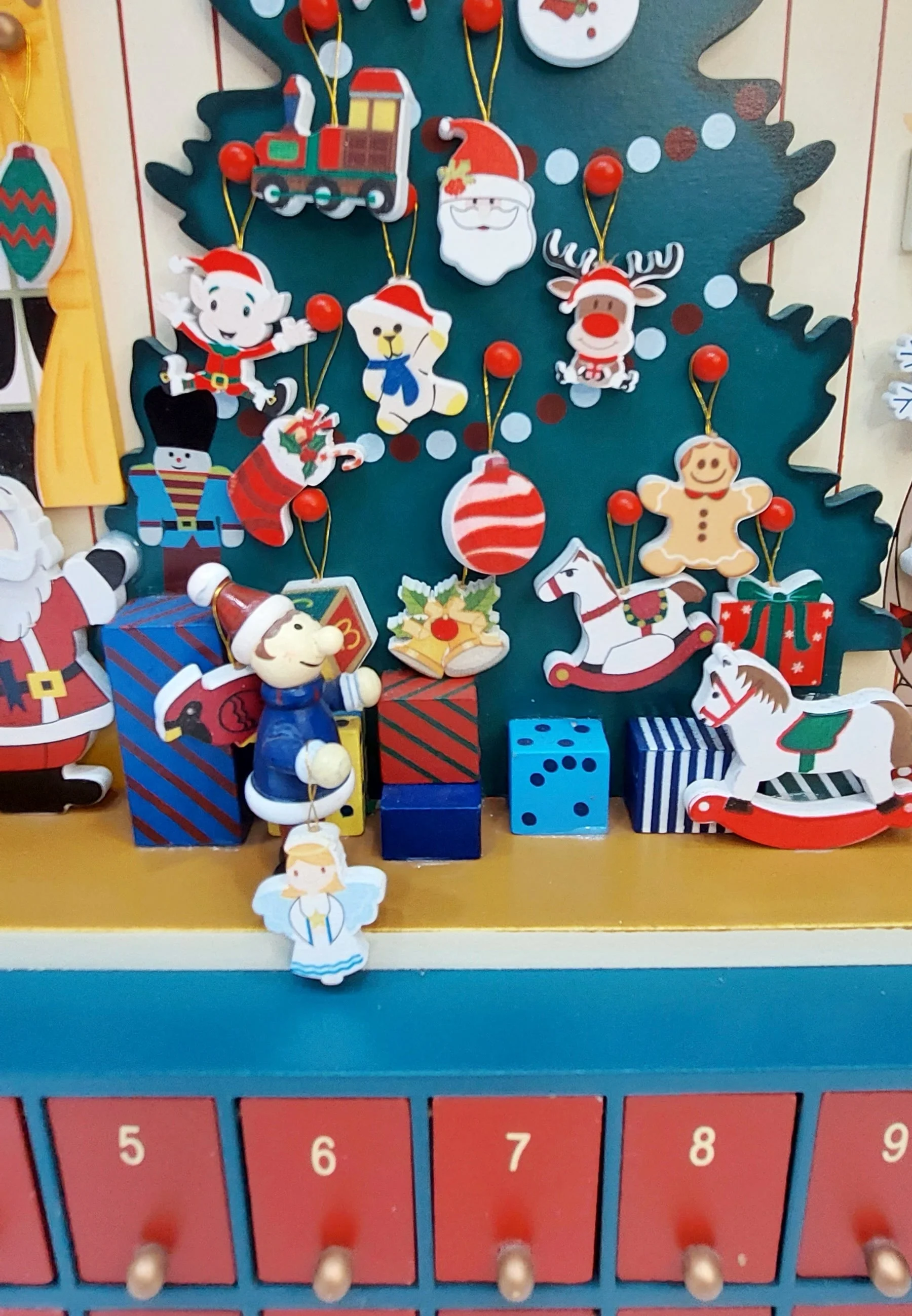 Wizardi Santa’s Workshop Advent Calendar F07M14-3-Y01714 - Image 3