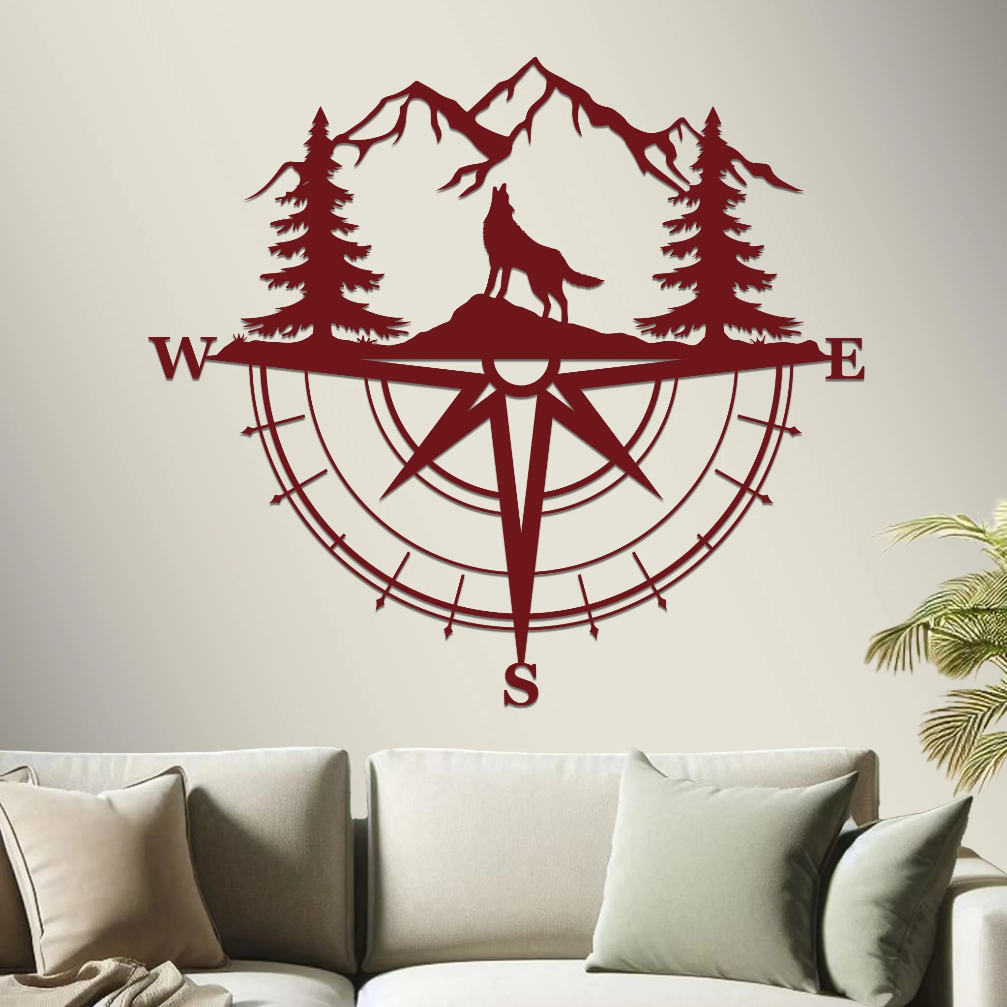 Wolf Compass Sign - Image 10