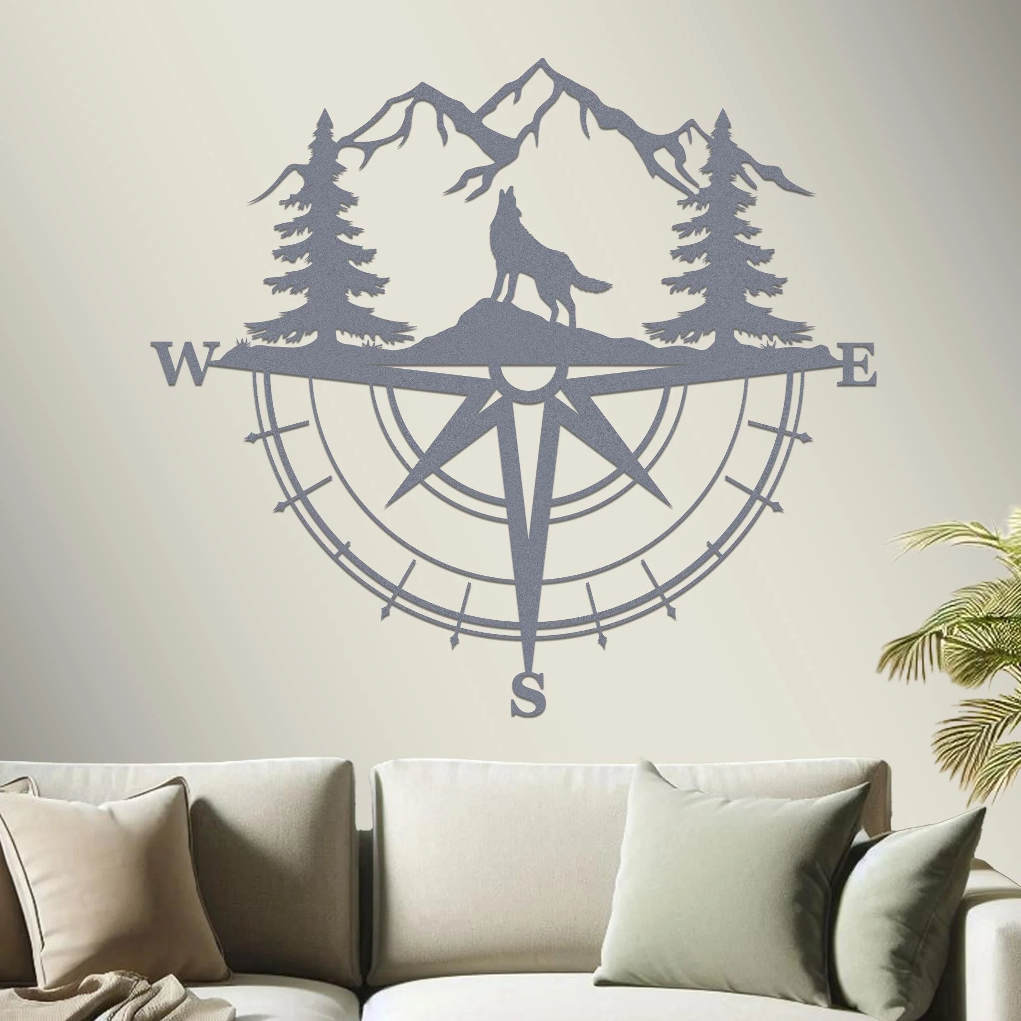 Wolf Compass Sign - Image 5