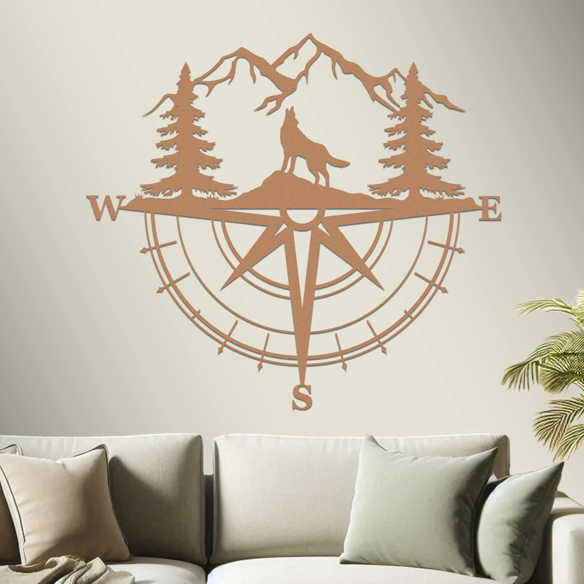 Wolf Compass Sign - Image 7
