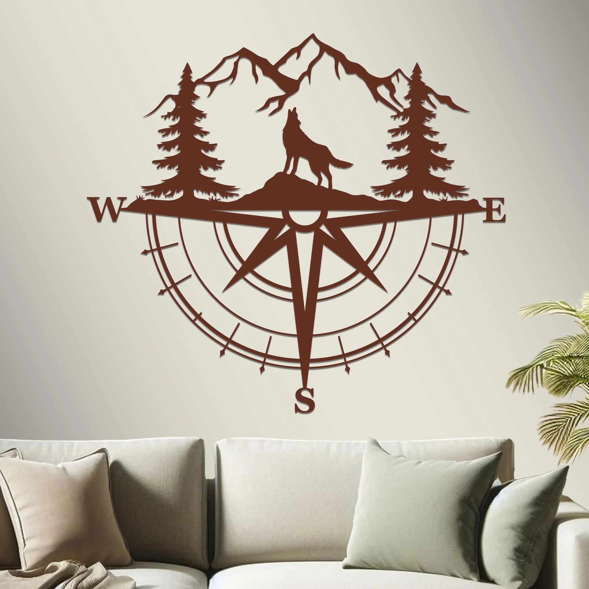 Wolf Compass Sign - Image 8