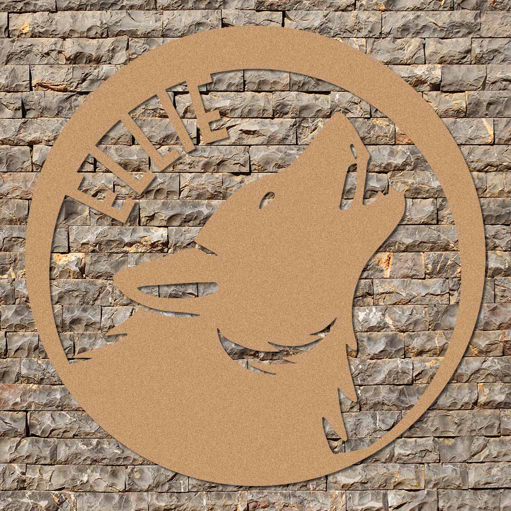 Wolf Name Sign - Image 3