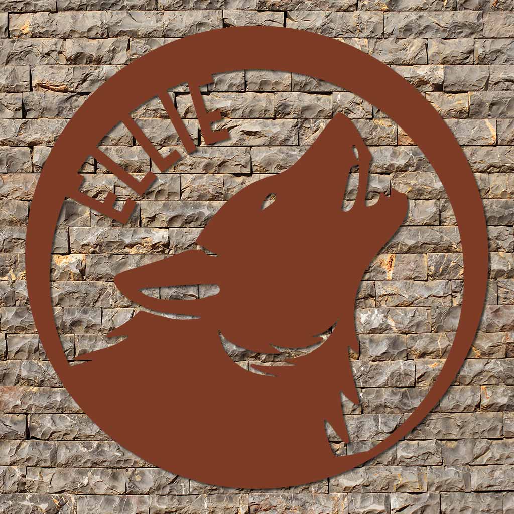 Wolf Name Sign - Image 4