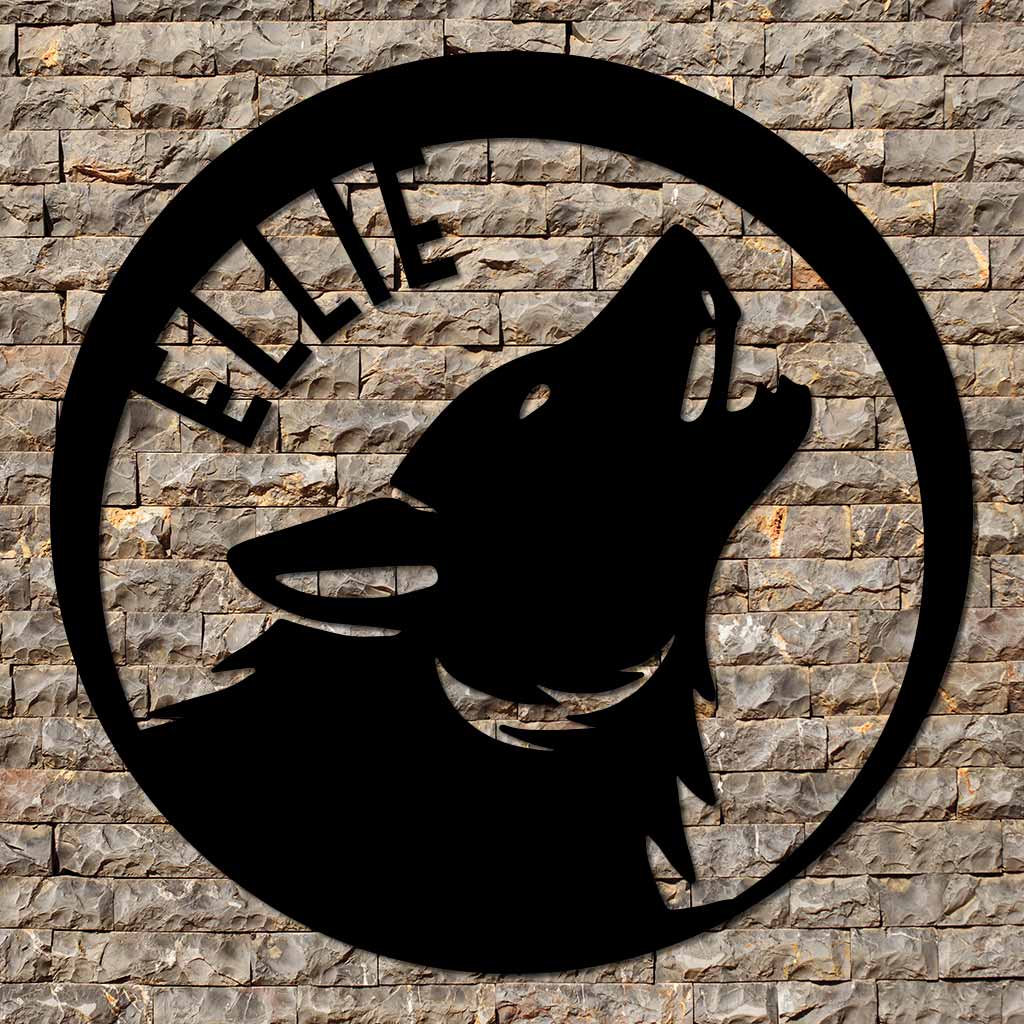 Wolf Name Sign - Image 6