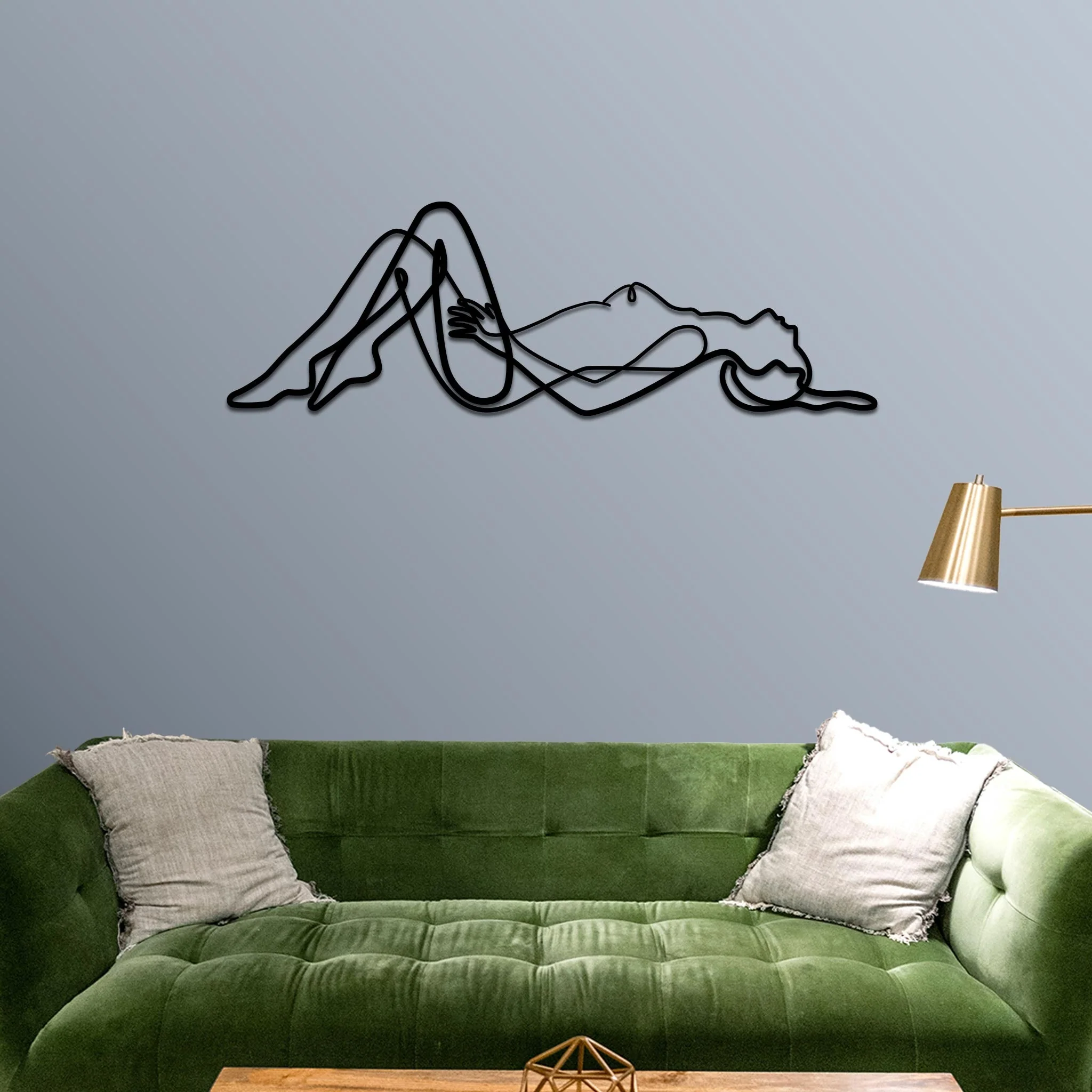 Woman Lying Down Sign