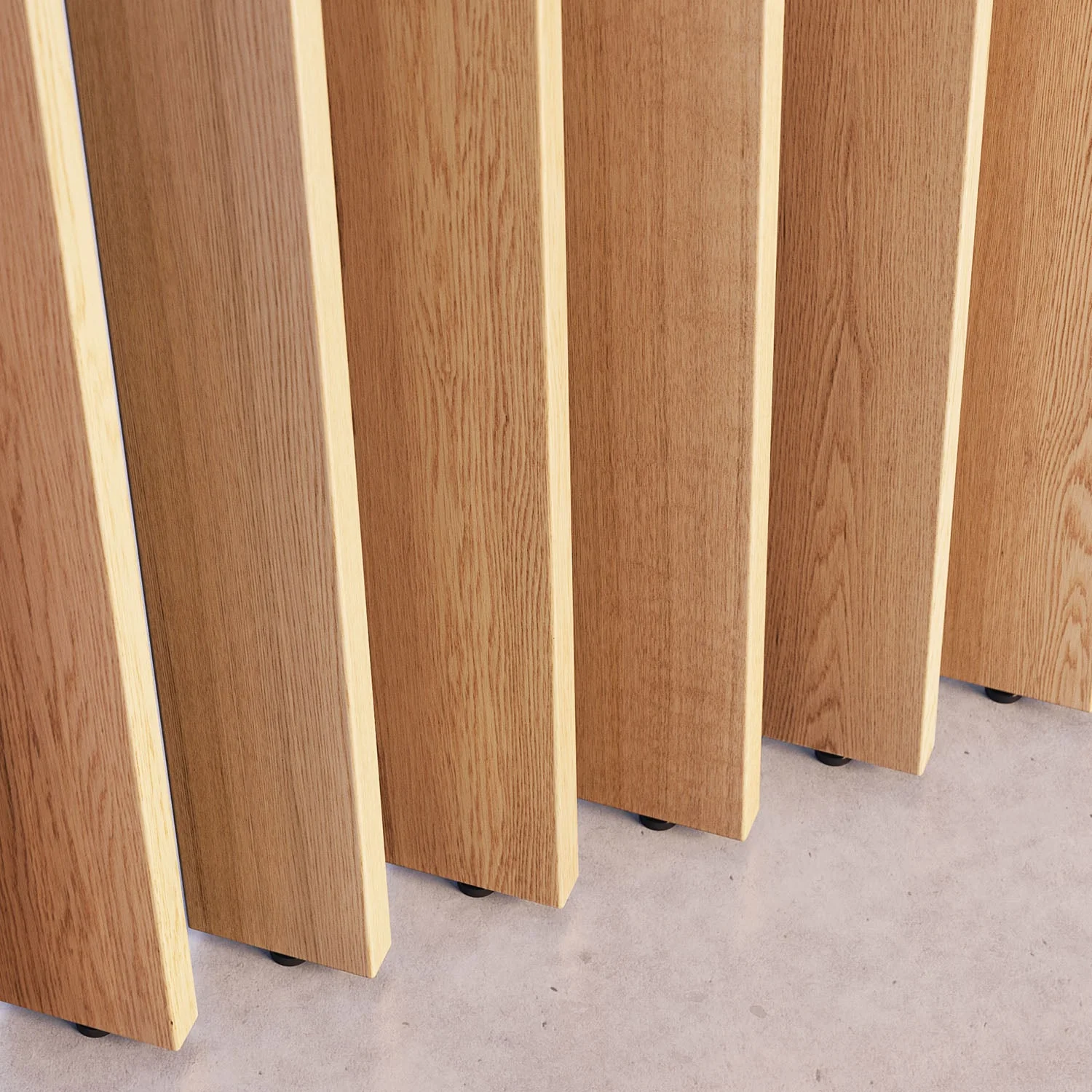 Wood Slat Room Divider - Image 5