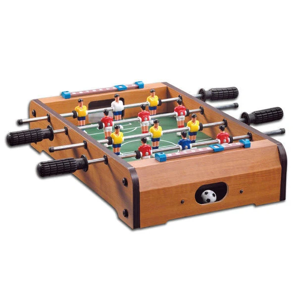 Wooden 27-inch Foosball Table with Legs - Image 2