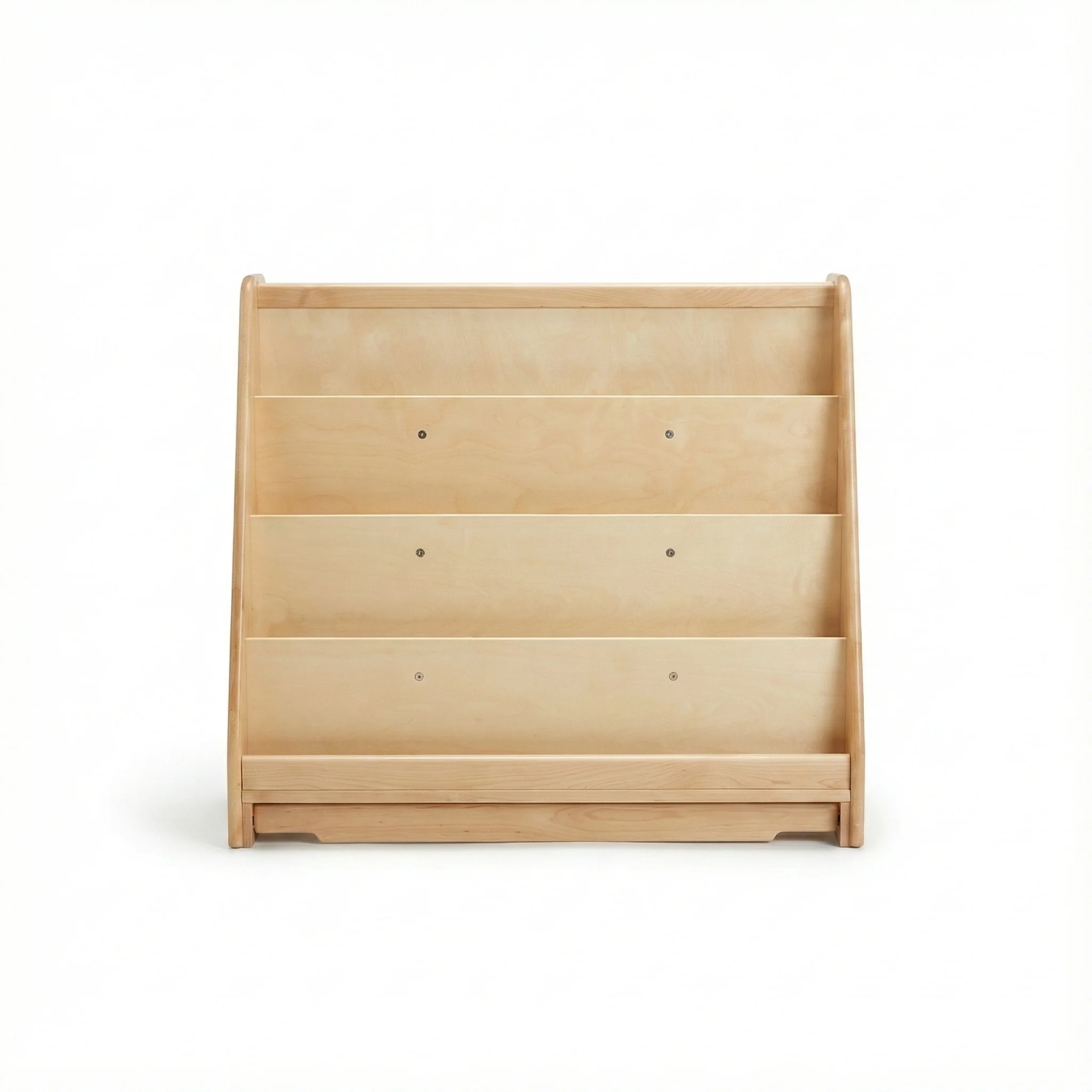 Wooden Classroom Bookshelf – 4 Tier Front-Facing Display | 32" H x 36.5" W x 14.5" D - Image 6