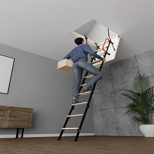 Wooden Metal Basic Insulated Ladder - All Sizes - Image 6