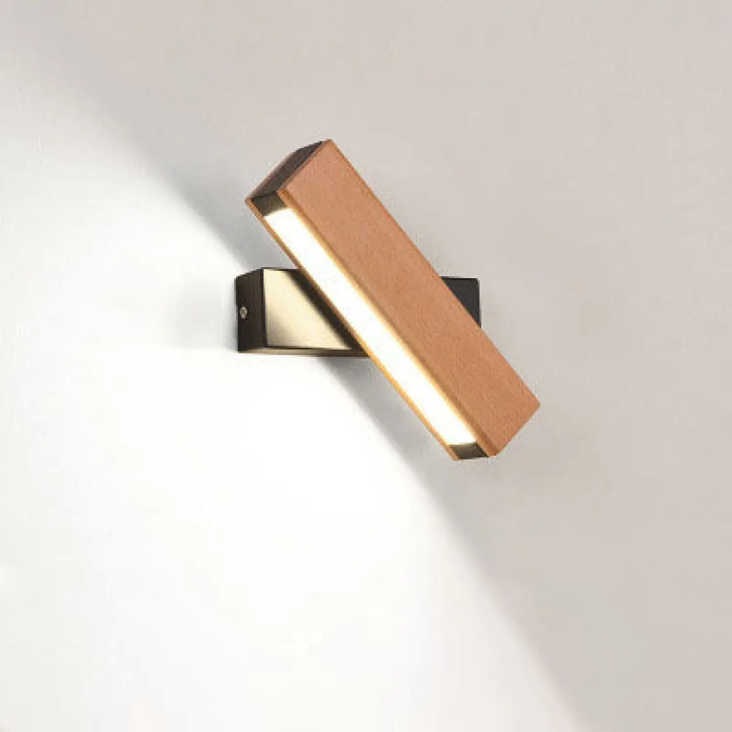 Wooden Wall Light with Modern LED Design for Living Room - Image 2