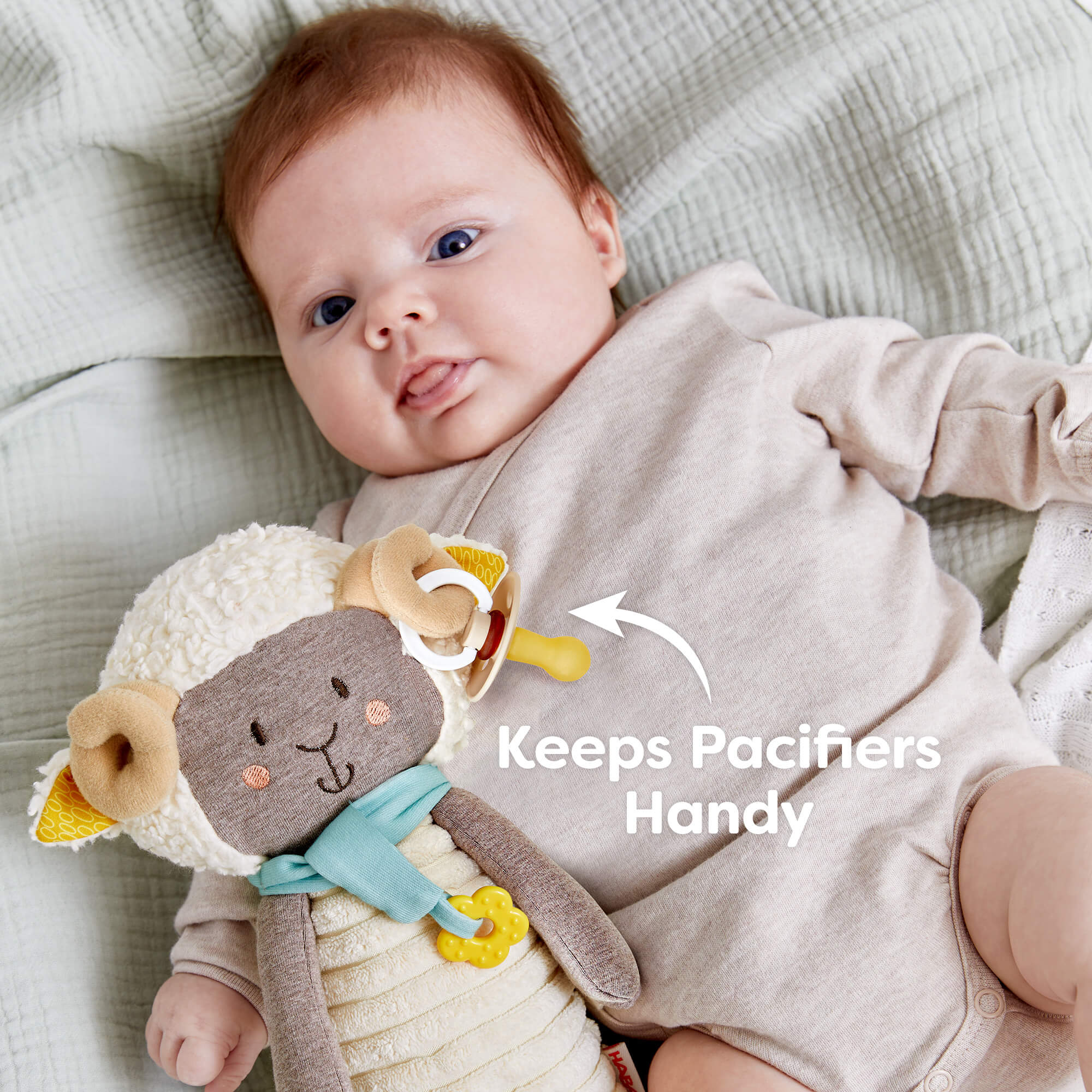 Woolbert the Ram Cuddly Baby Sensory Toy - Image 4