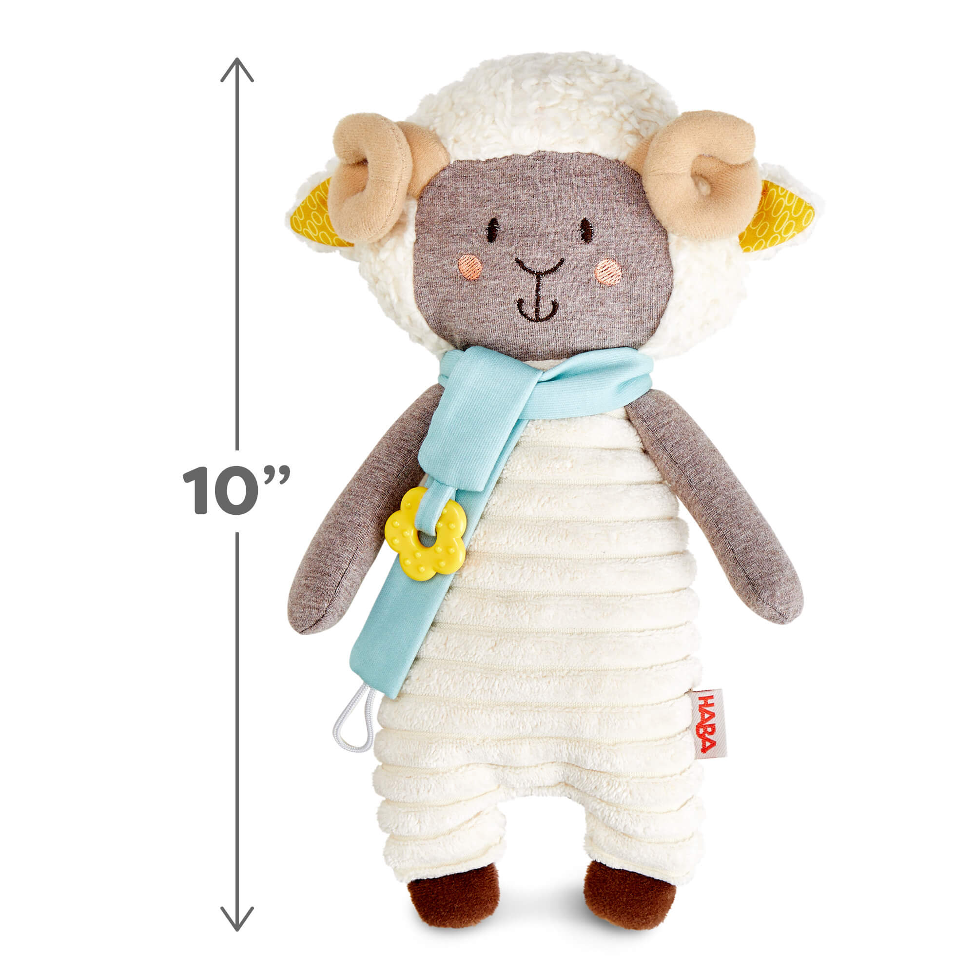 Woolbert the Ram Cuddly Baby Sensory Toy - Image 7