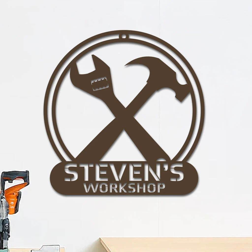 Workshop Tools Sign w Name - Image 7