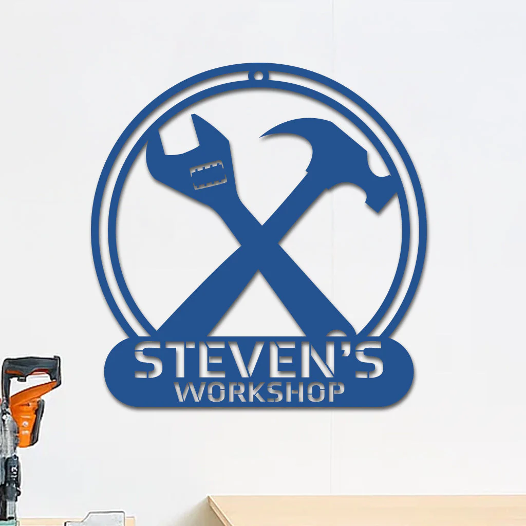 Workshop Tools Sign w Name - Image 9