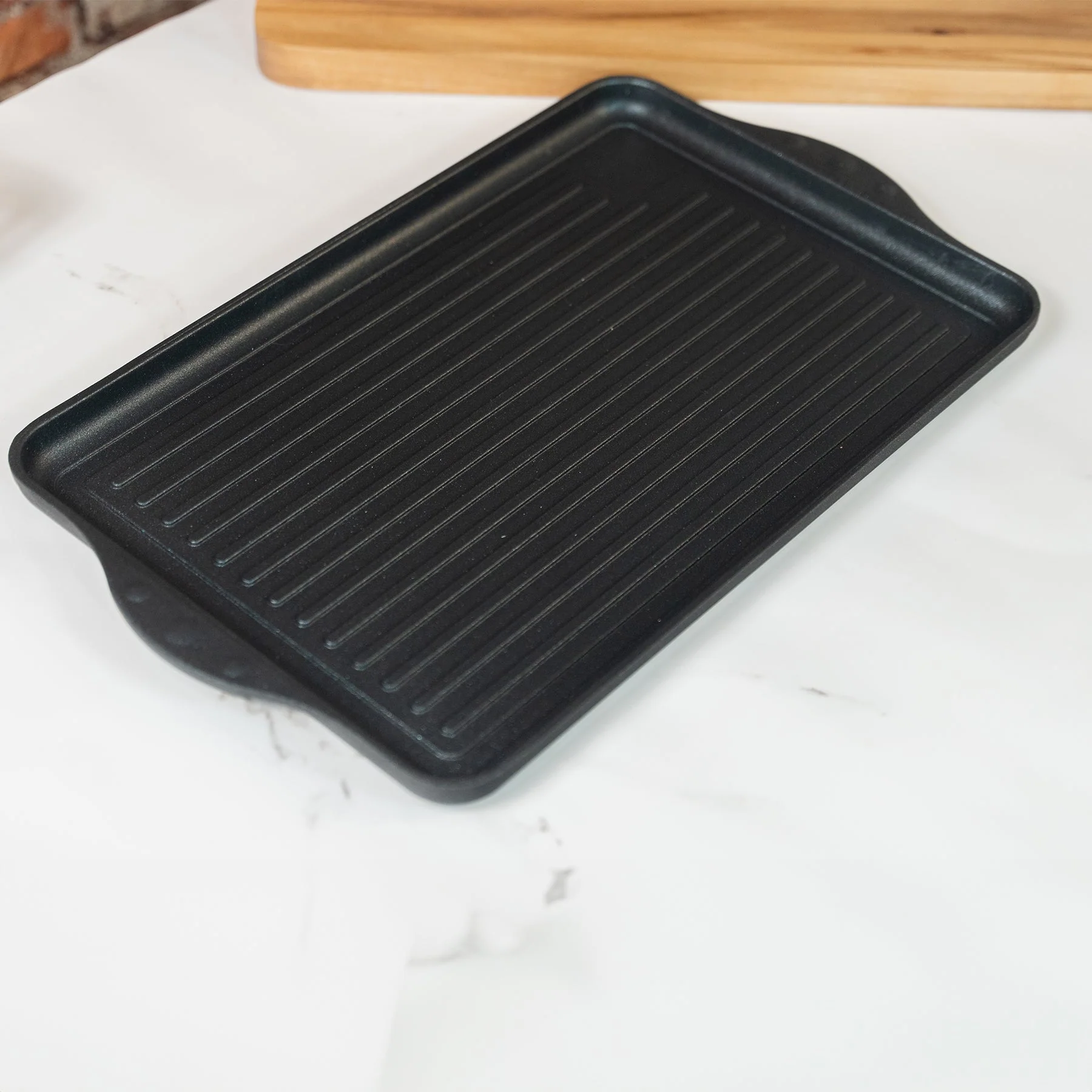 XD Nonstick 17" x 11" Double-Burner Grill - Image 3