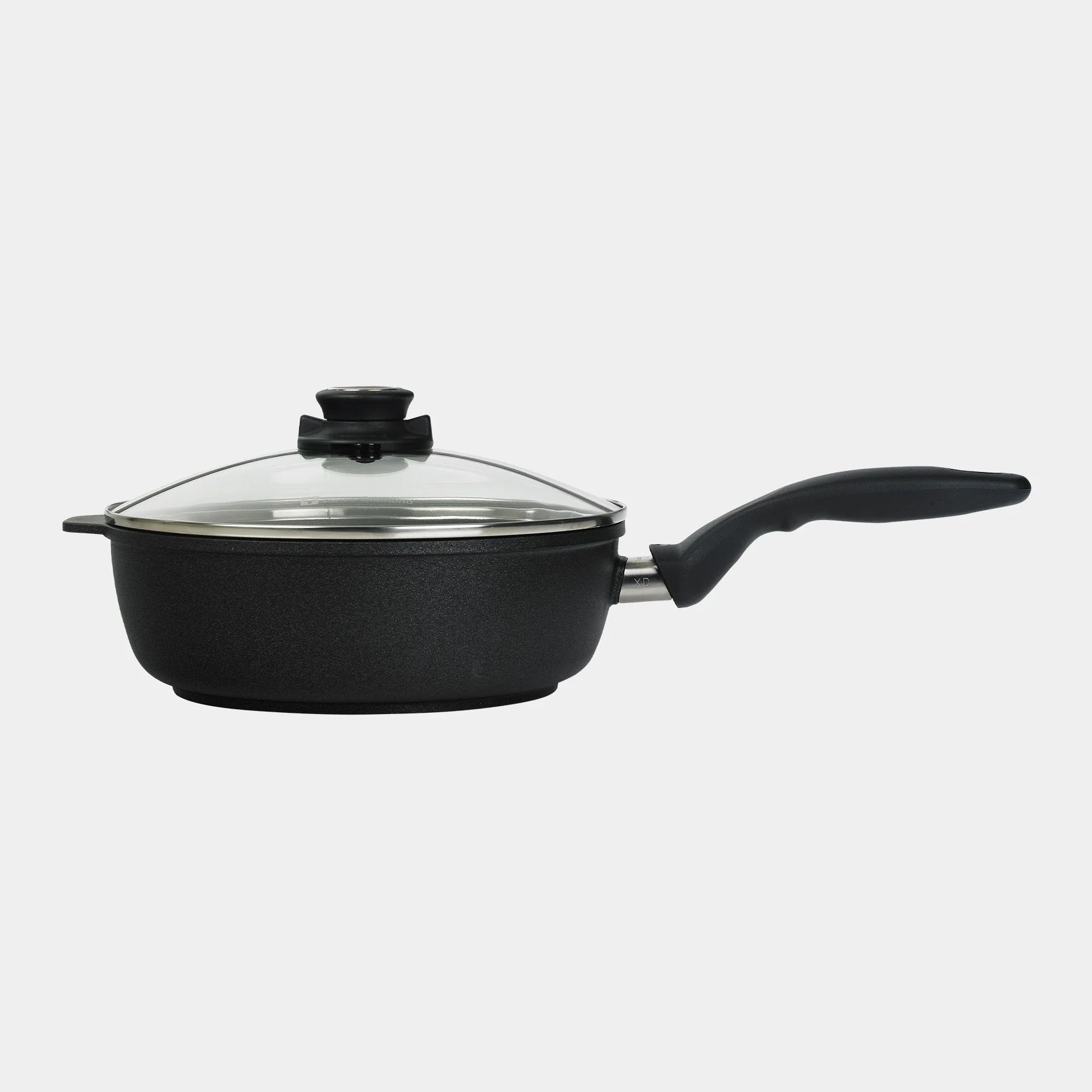 XD Nonstick 3.2 qt Saute Pan with Glass Lid - Induction - Image 2
