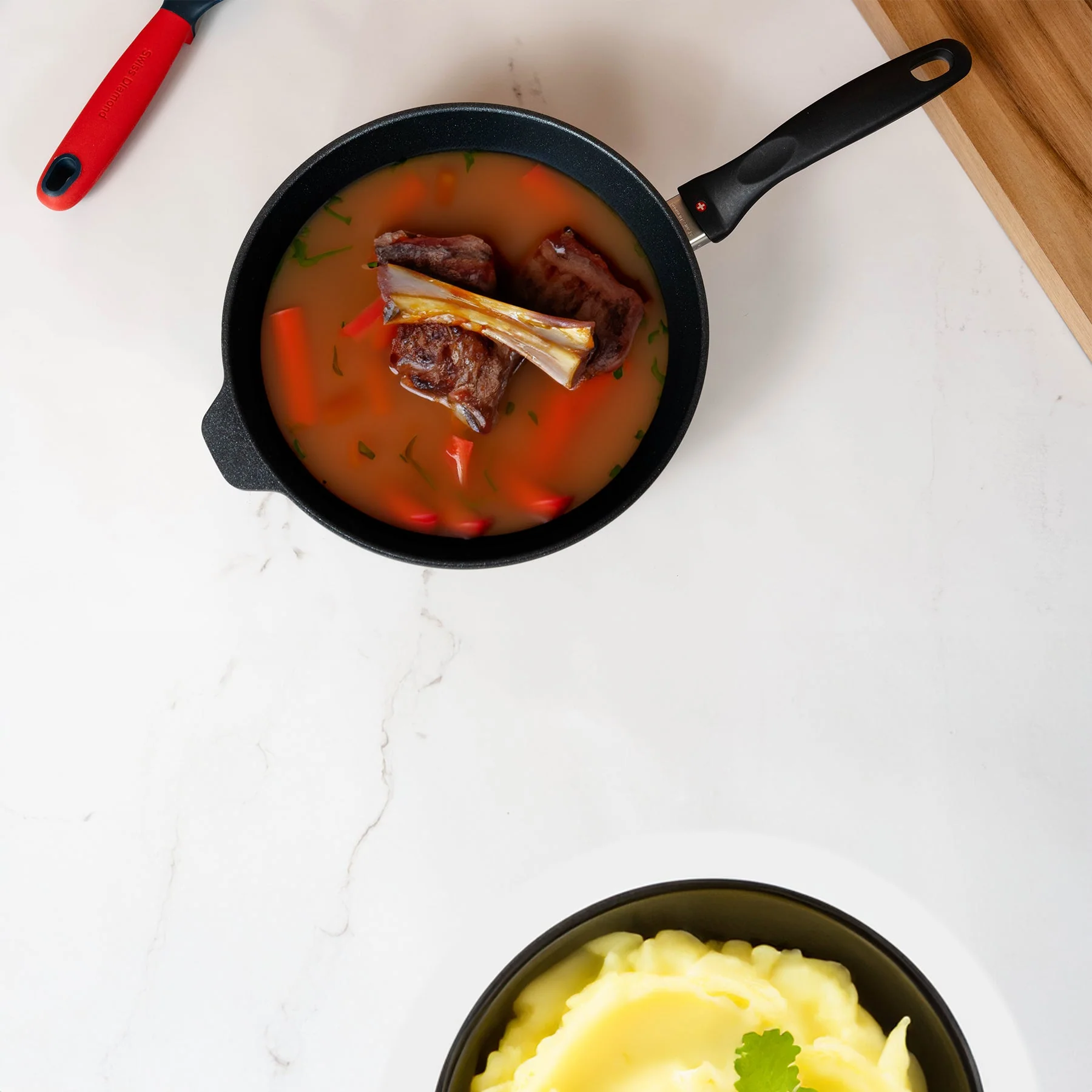 XD Nonstick 3.8 qt Saute Pan - Induction - Image 2