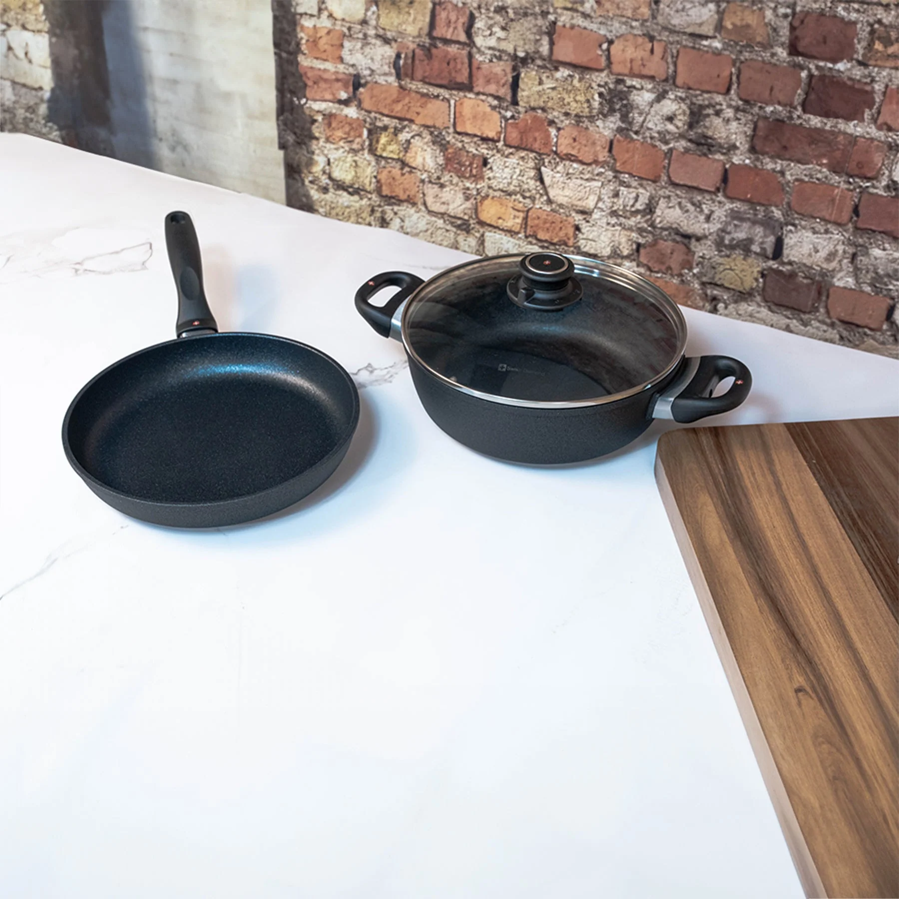 XD Nonstick 3-Piece Set - Fry Pan & Casserole - Image 3