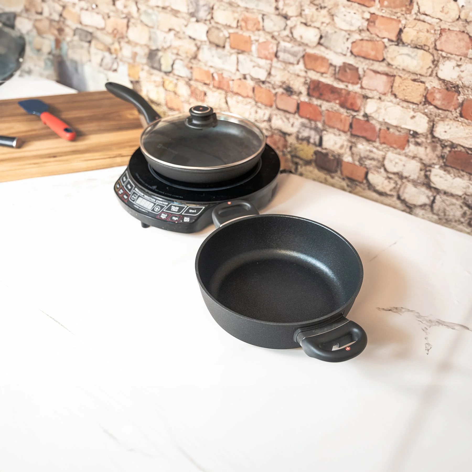 XD Nonstick 3-Piece Set - Fry Pan & Casserole - Induction - Image 3