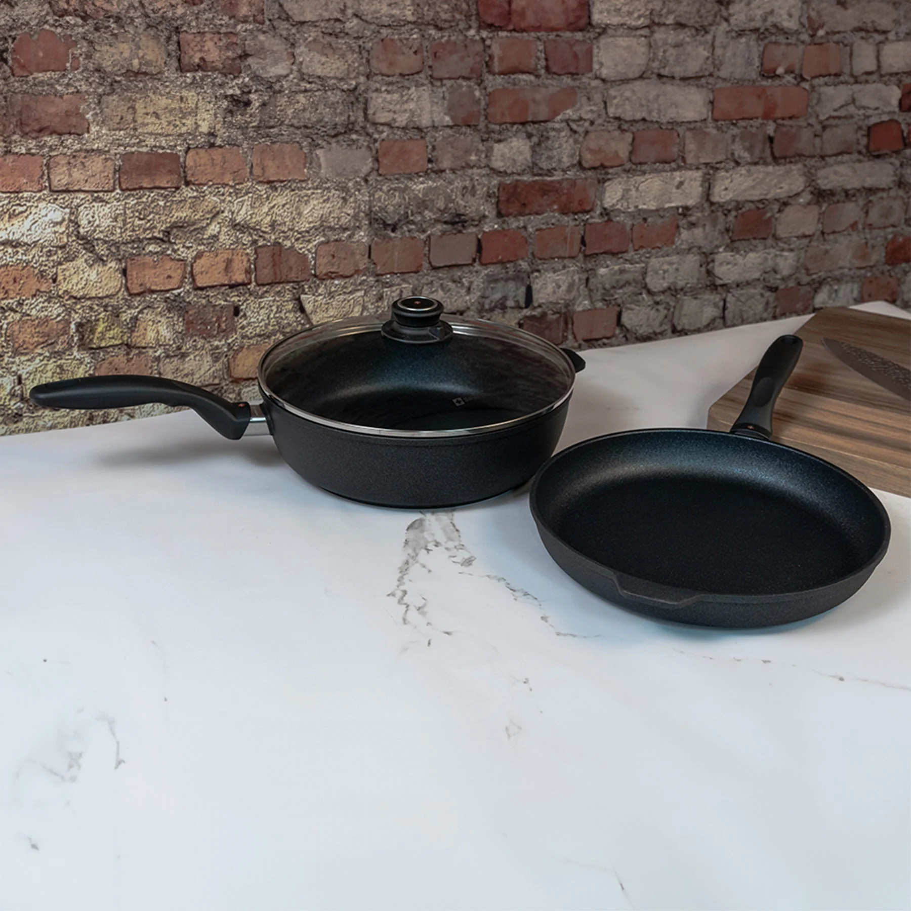 XD Nonstick 3-Piece Set - Fry Pan & Saute Pan - Image 3