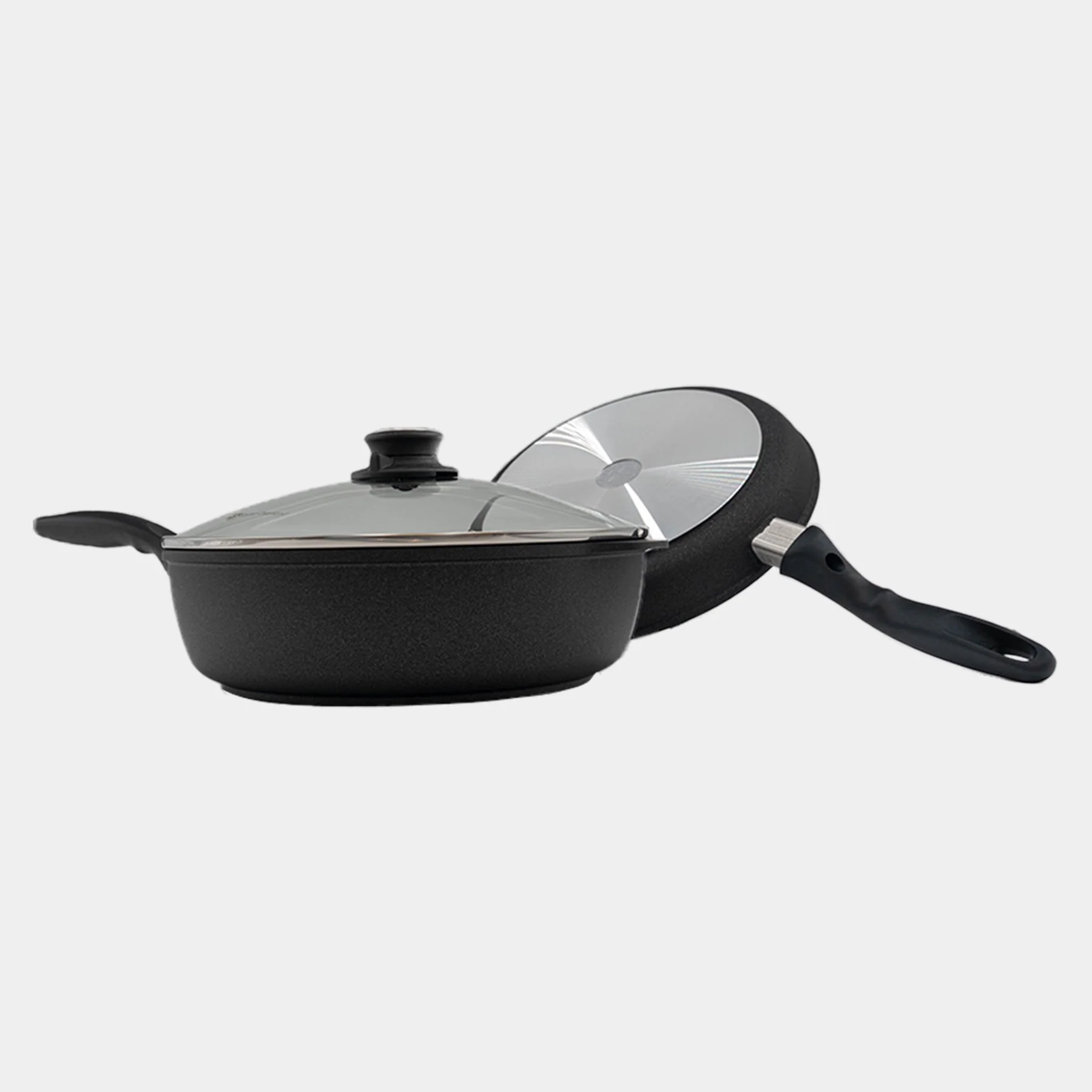 XD Nonstick 3-Piece Set - Fry Pan & Saute Pan - Image 4