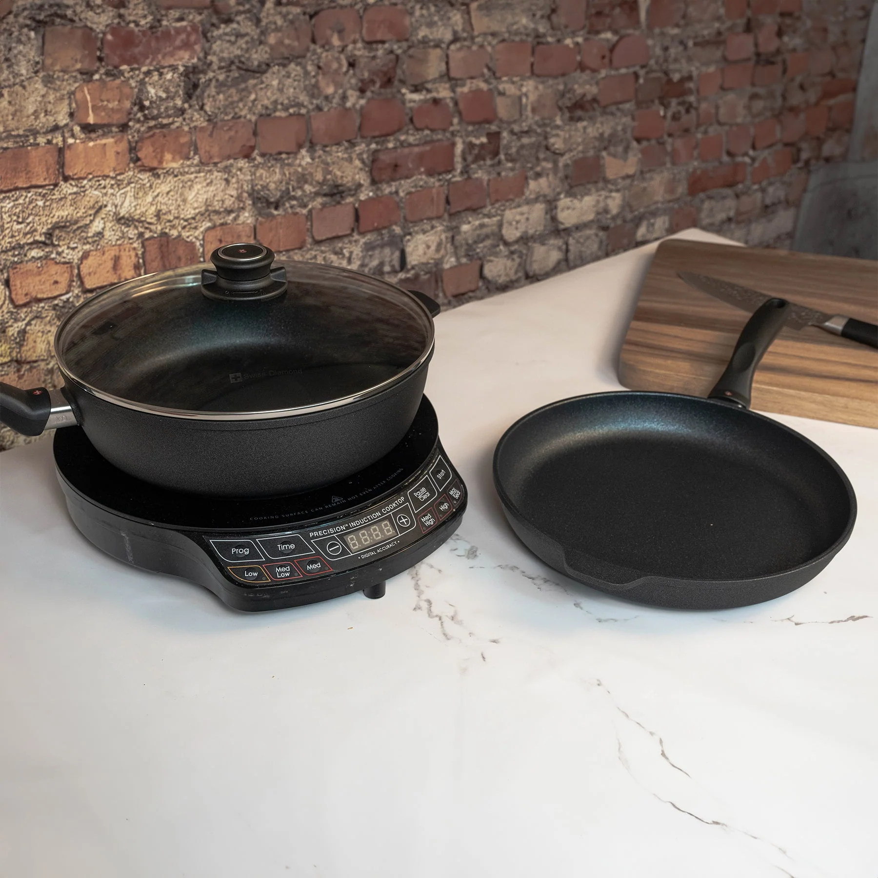 XD Nonstick 3-Piece Set - Fry Pan & Saute Pan - Induction - Image 2