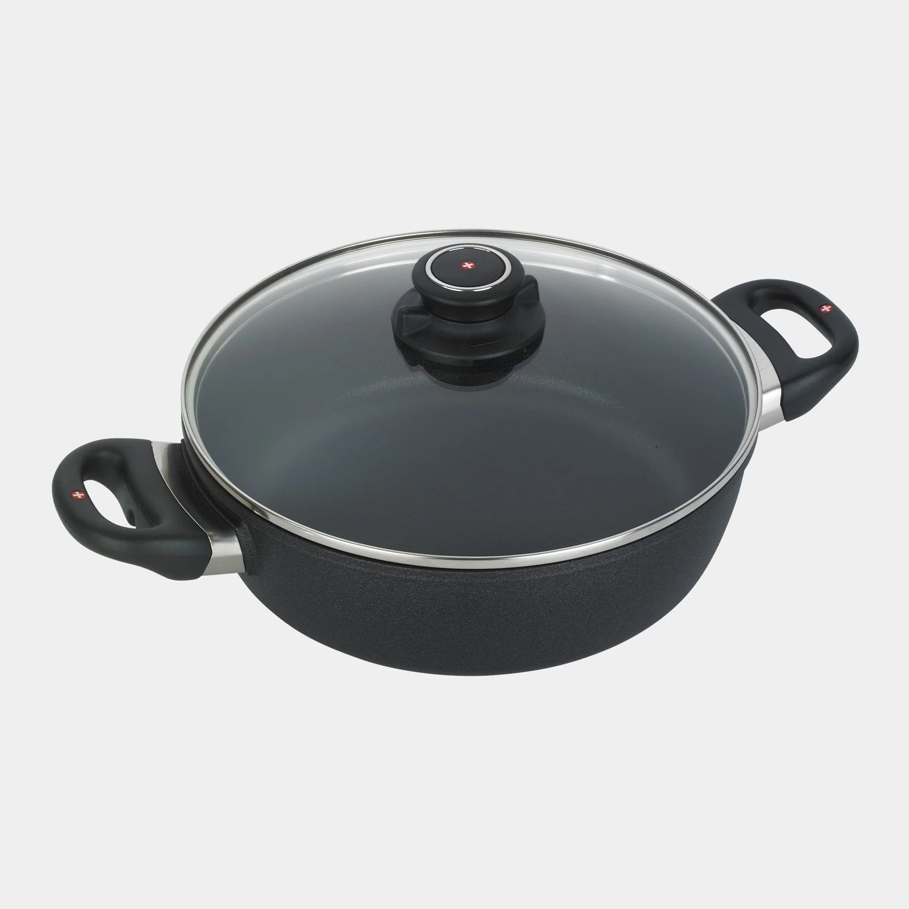 XD Nonstick Casserole with Glass Lid - Image 5